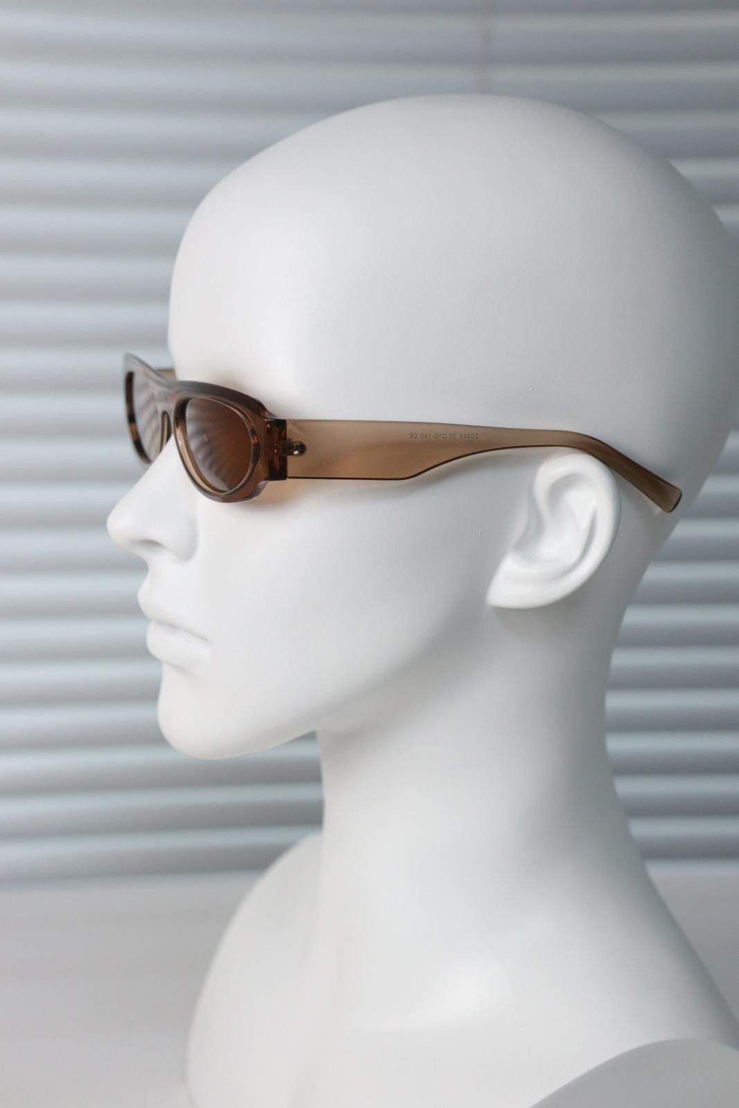 Other Vtg Y2k Avant Garde Round Sunglasses Jelly Pink Unisex OS Size ONE SIZE - 6 Thumbnail