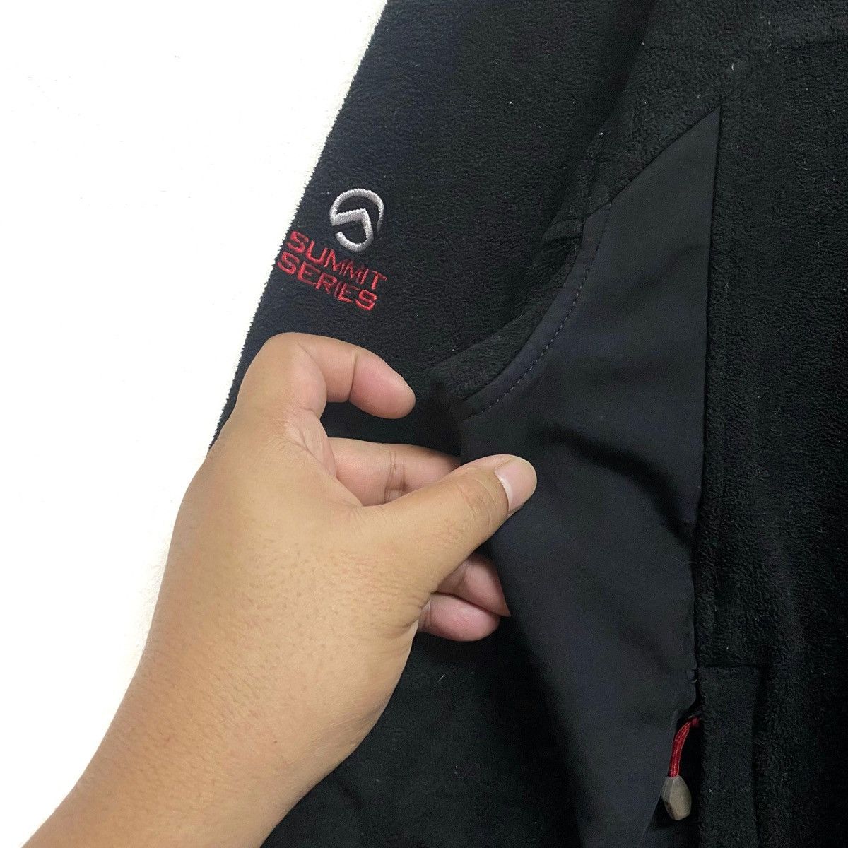 The North Face × Vintage TNF Summit Series Windstopper Fleece Jacket Zipper Up Size US L / EU 52-54 / 3 - 3 Thumbnail