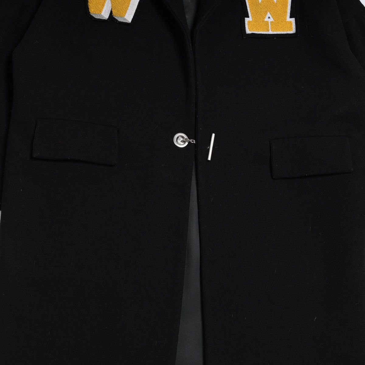 Off-White Off White Vintage Coat W Patches Logo Bar Wool Size US XS / EU 42 / 0 - 4 Thumbnail