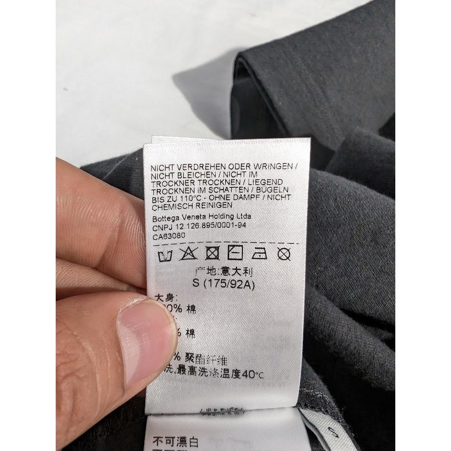Bottega Veneta o1rshd1 T-Shirt Sunrise Light Cotton in Black Size US S / EU 44-46 / 1 - 13 Thumbnail