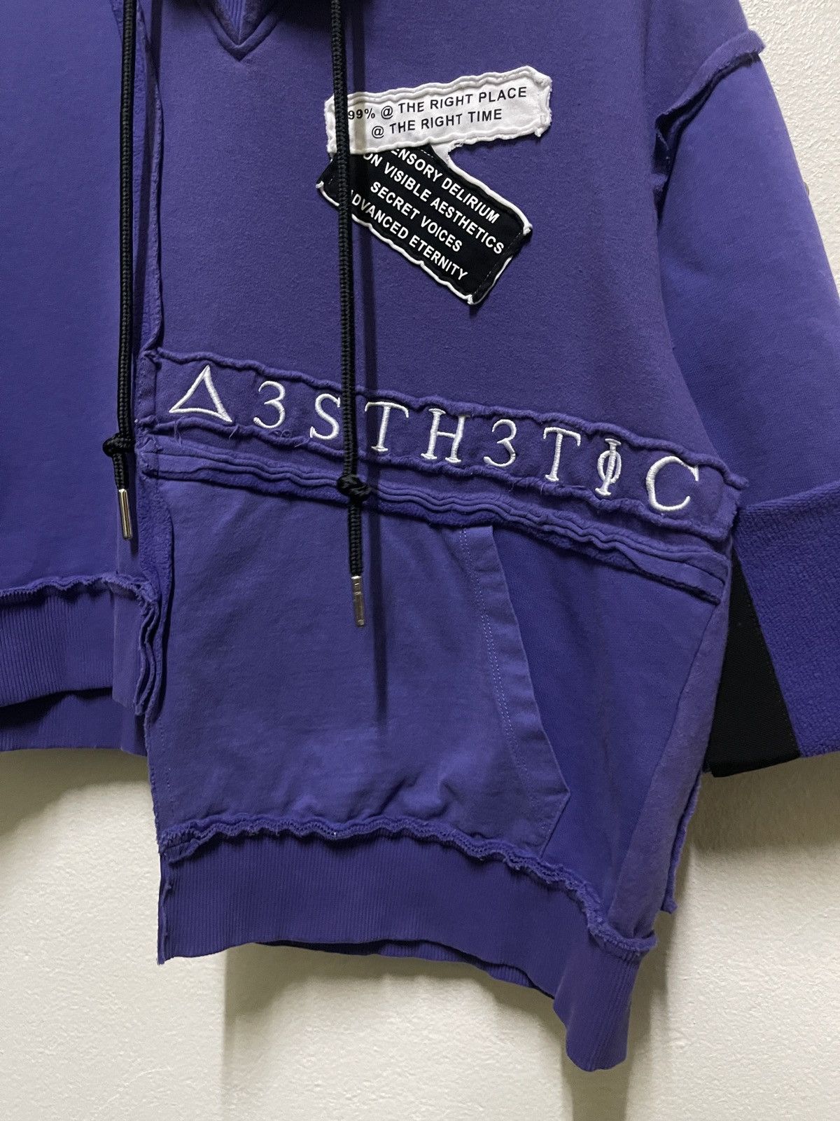 Diesel Diesel Asymmetrical Hybrid Hoodie Size M / US 6-8 / IT 42-44 - 4 Thumbnail