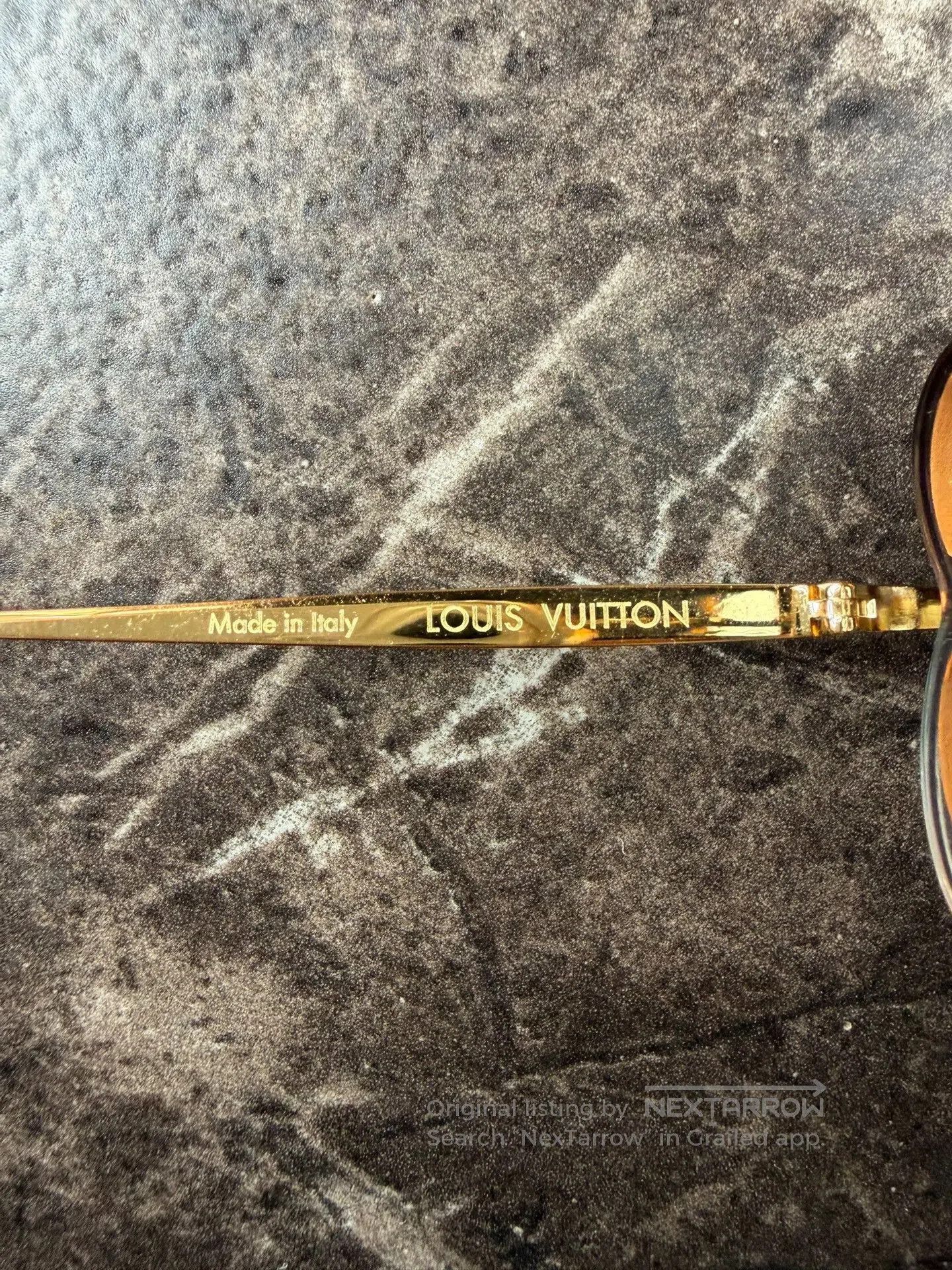 Louis Vuitton LV Women's Rimless Sunglasses. Size ONE SIZE - 7 Thumbnail