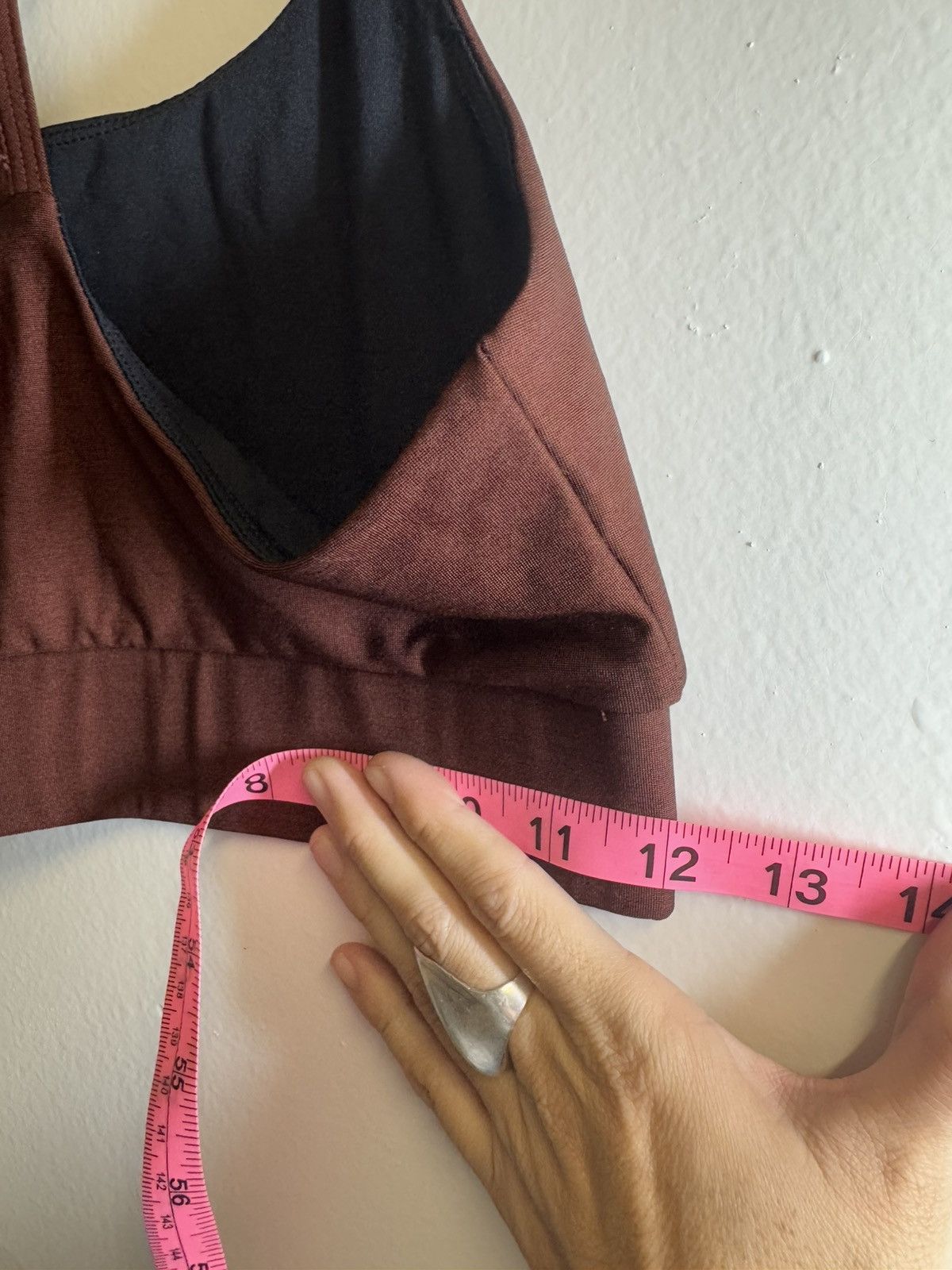 Carbon NWT Twenty Montreal shimmery Brown sports bra XS Carbon38 Size XS / US 0-2 / IT 36-38 - 8 Thumbnail