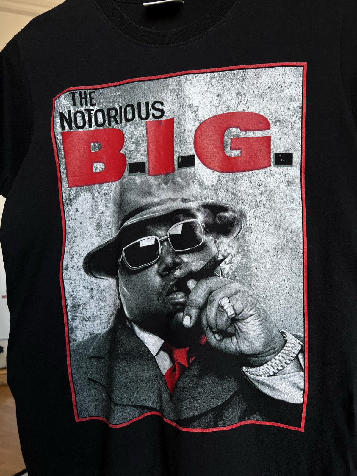 Band Tees Notorious Big Trust Nobody Black Tee Shirt M Size US M / EU 48-50 / 2 - 3 Thumbnail