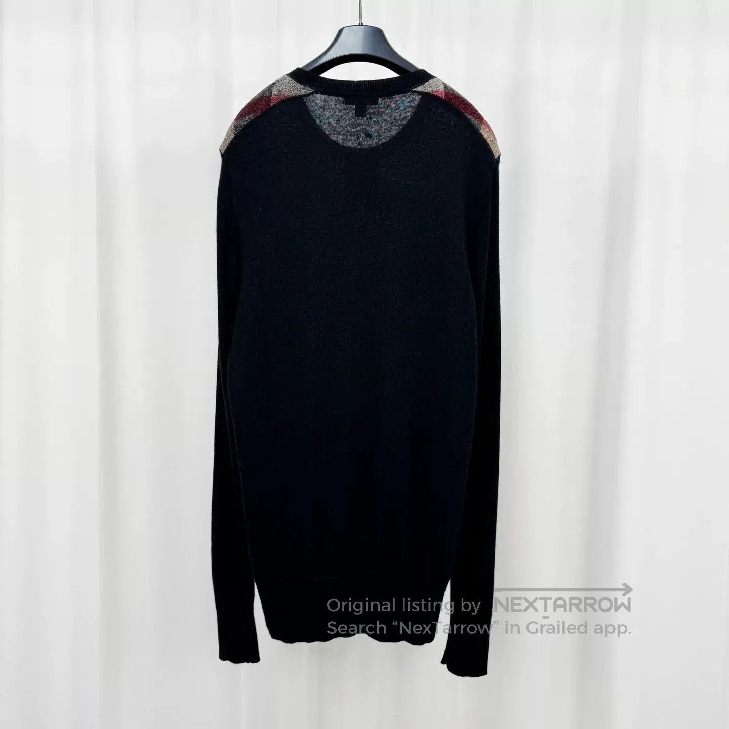 Burberry Burberry Check Pattern Cashmere Sweater. Size US XL / EU 56 / 4 - 2 Thumbnail