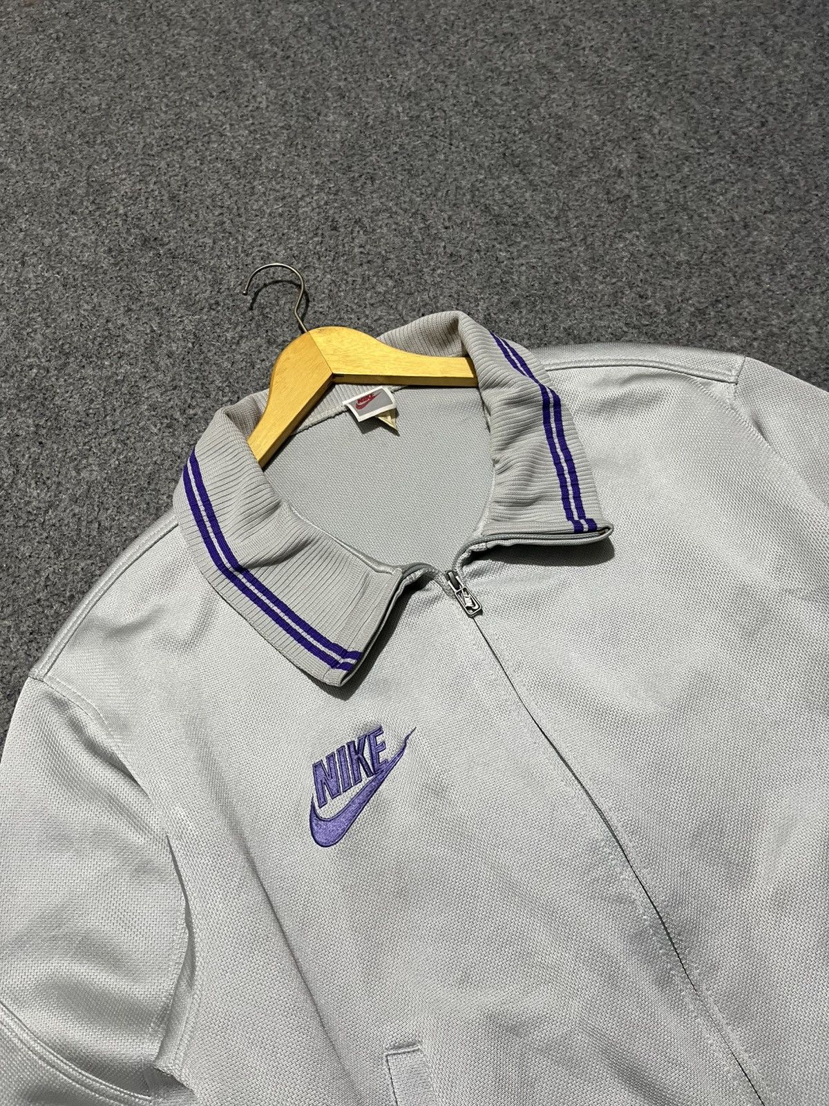 Nike Vintage 1980’s Nike Track Top Zipper Jacket Size US XL / EU 56 / 4 - 5 Thumbnail