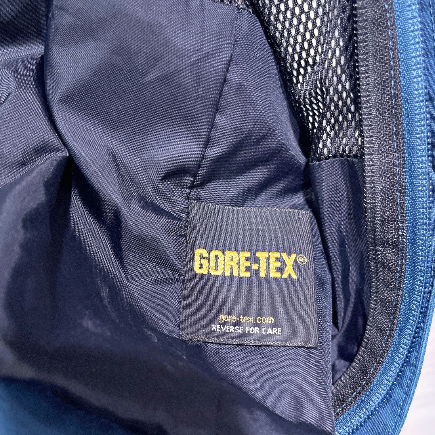 Cabelas Cabelas Nylon Gore-Tex Jacket Blue Hooded Full Zip Mens XXL Size US XXL / EU 58 / 5 - 7 Thumbnail
