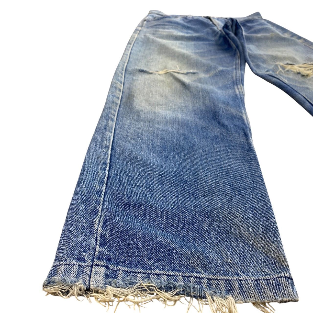Japanese Brand Japanese Brand Faded Style Distressed Baggy Jeans Size US 32 / EU 48 - 5 Thumbnail
