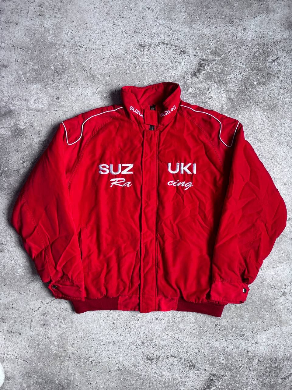 Vintage Vintage Suzuki Moto Racing Jacket Size US M / EU 48-50 / 2 - 2 Thumbnail