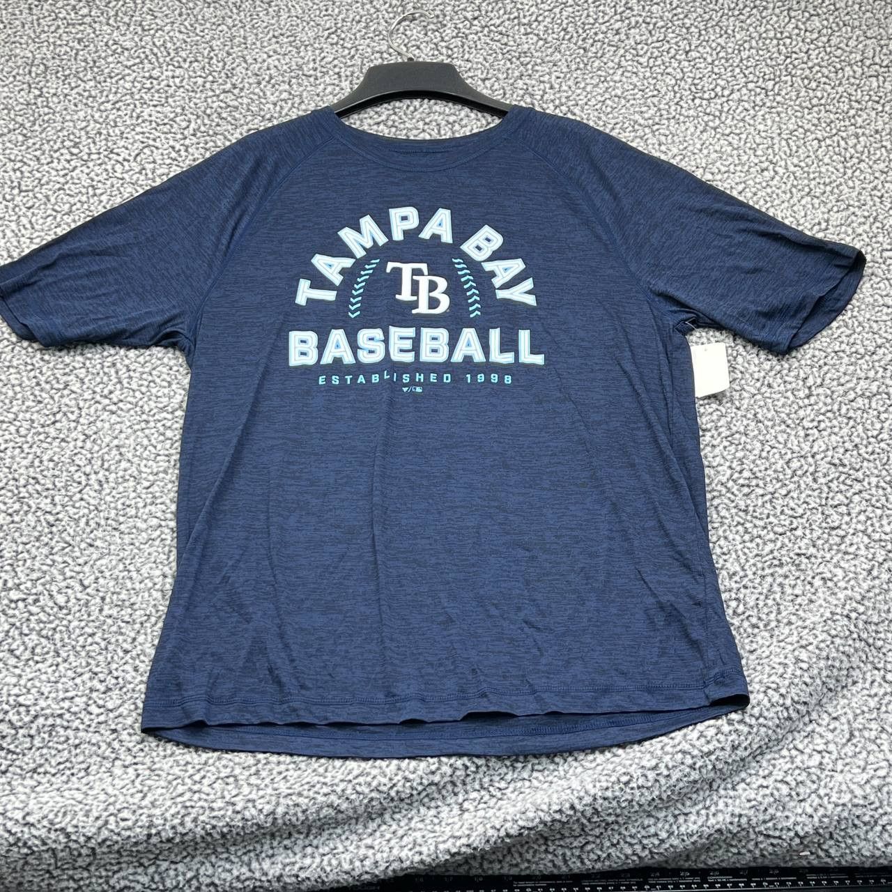 Other Tampa Bay Rays Shirt Men Large Blue Fanatics Crew Neck New L Size US L / EU 52-54 / 3 - 1 Thumbnail
