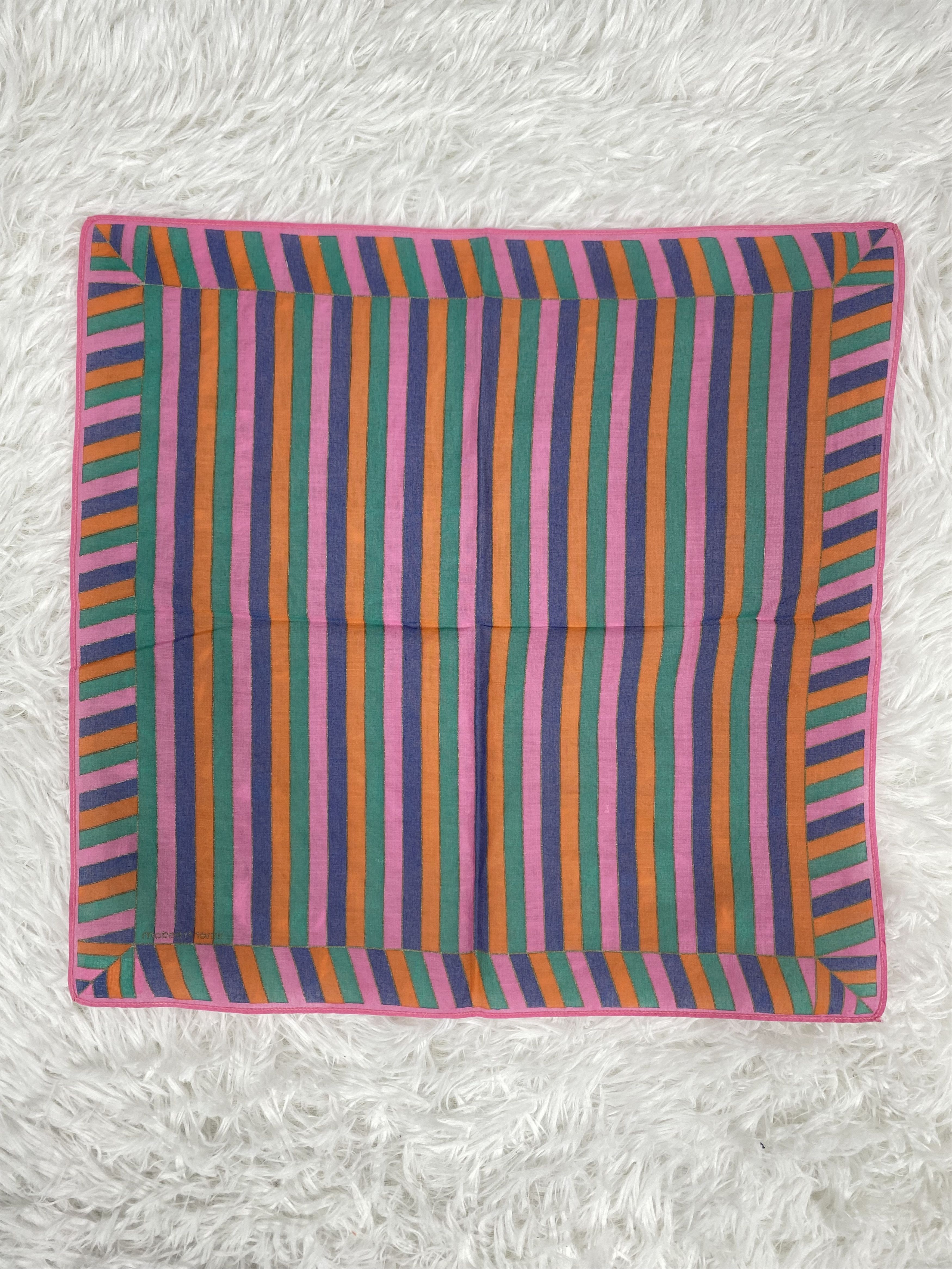 Designer × Vintage Vintage Inner Freedom Handkerchief Neckerchief Ph0881 Size ONE SIZE - 4 Thumbnail