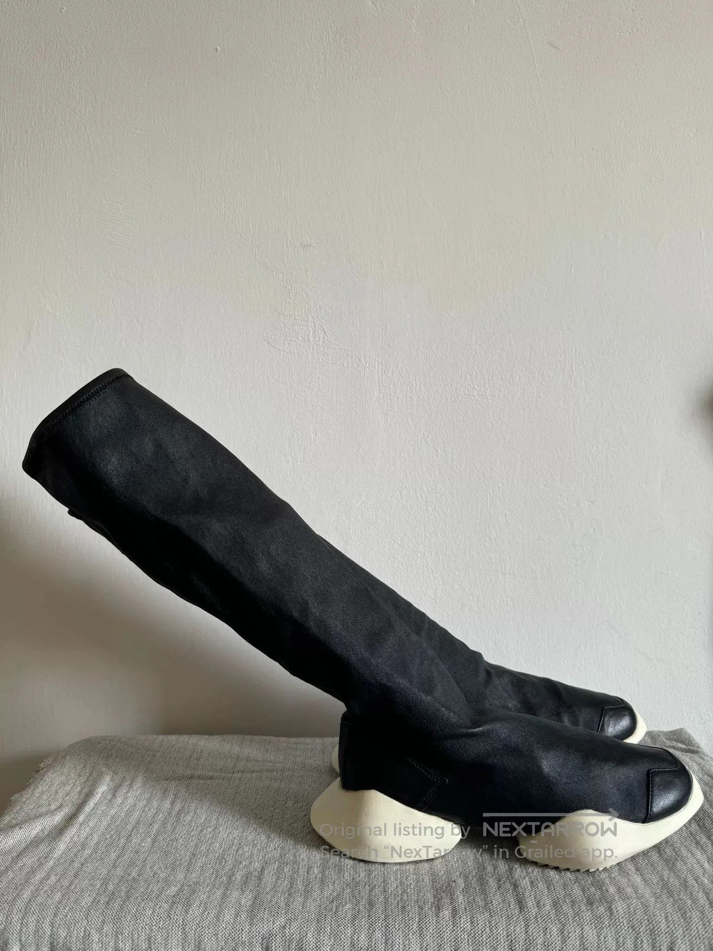 Rick Owens Rick Owens x Adidas High-Top Boots. Size US 7 / EU 40 - 3 Thumbnail