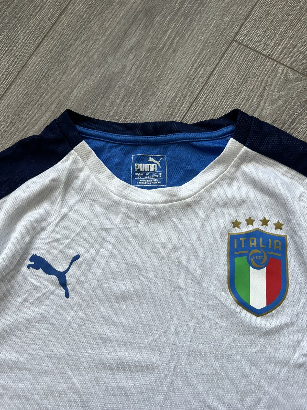 Puma Vintage Puma Italia Jersey Football Shirt Soccer Size US L / EU 52-54 / 3 - 5 Thumbnail