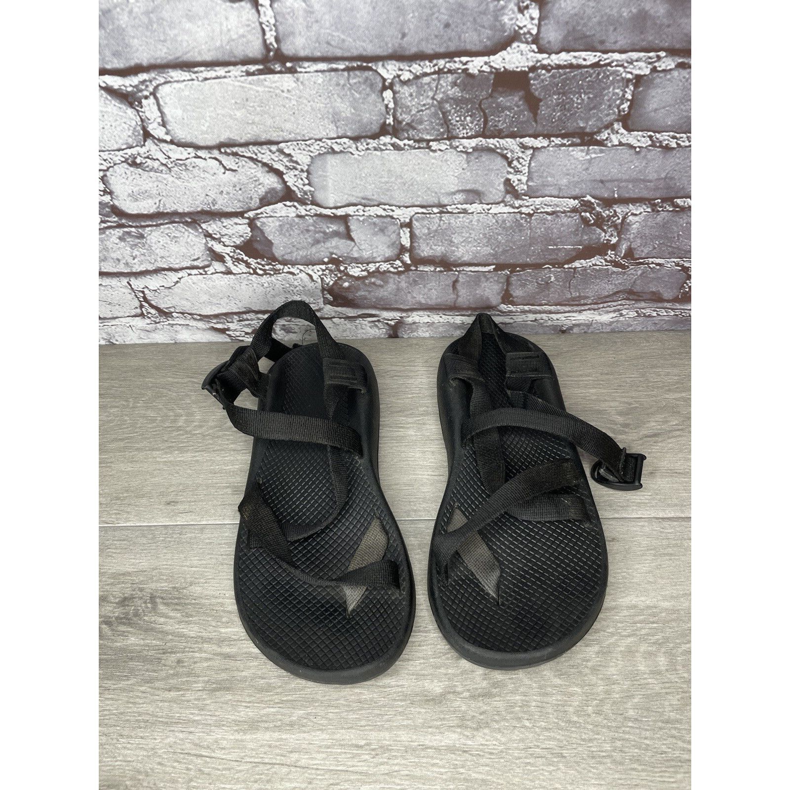 Chaco Chaco Z/1 Classic Black Nylon Comfort Strappy Sandals Men's Size US 10 / EU 43 - 16 Thumbnail