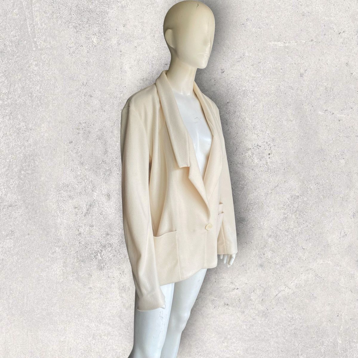 Hermes Vintage Hermes By Gaultier Wool Oversize Blazer Jacket Size S / US 4 / IT 40 - 3 Thumbnail