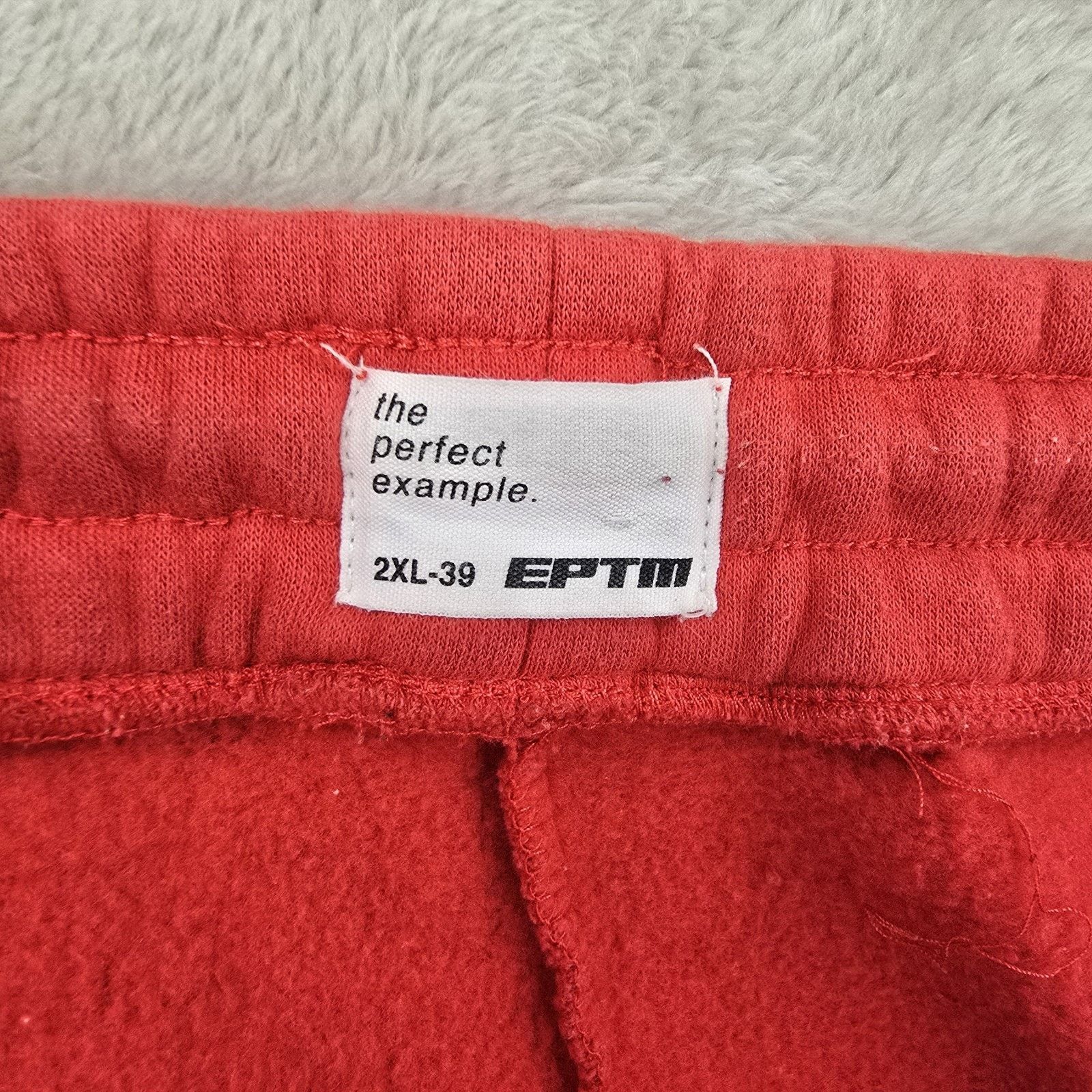 EPTM. EPTM Sweatpants Mens Size XXL Red Flames Streetwear Grunge Size US 38 / EU 54 - 6 Thumbnail