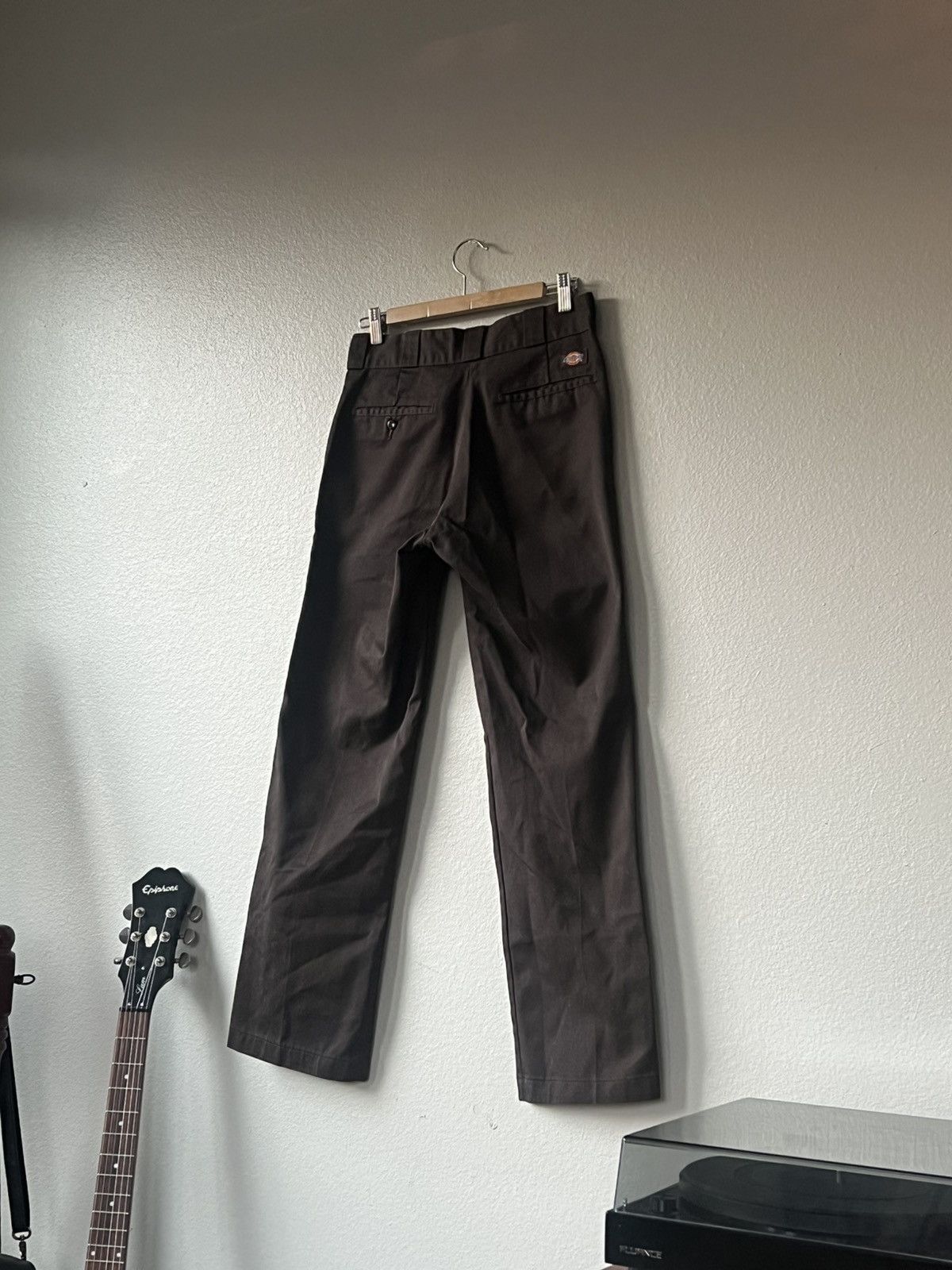Dickies Dark Brown Straight Legged Dickies Size US 29 - 2 Thumbnail