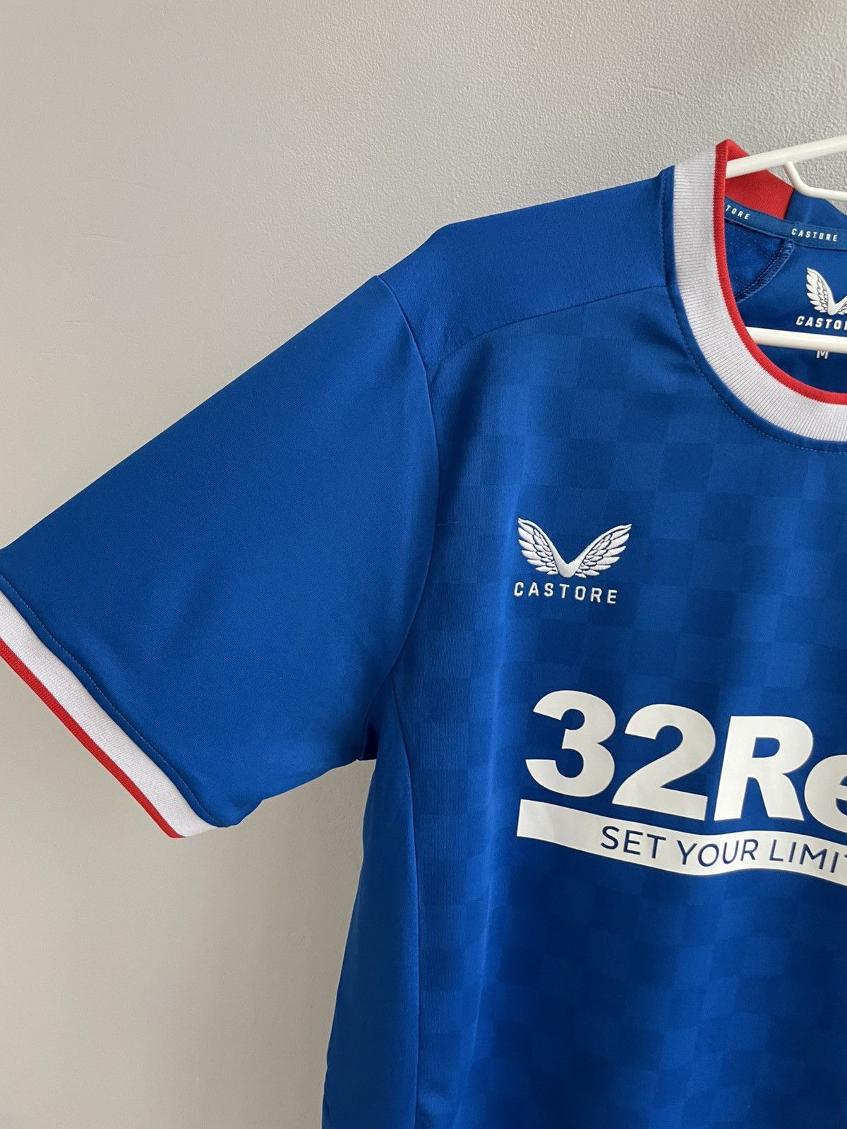 Castore Glasgow Rangers 2022 2023 Home Football Shirt Soccer Jersey Size US M / EU 48-50 / 2 - 3 Thumbnail
