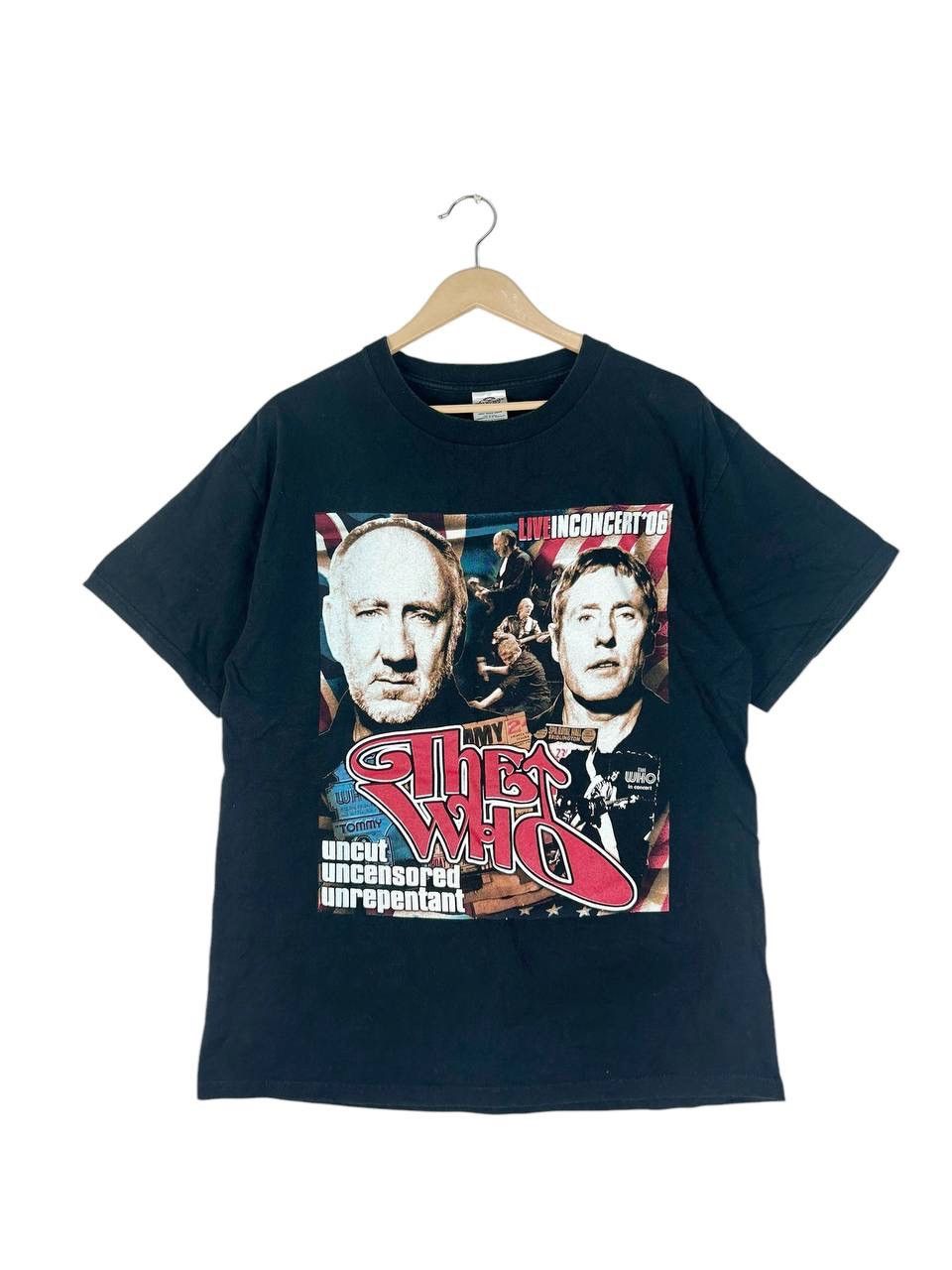Band Tees × Vintage Vintage Y2K The Who Concert Tee – Pete Townshend & Roger Size US L / EU 52-54 / 3 - 1 Thumbnail