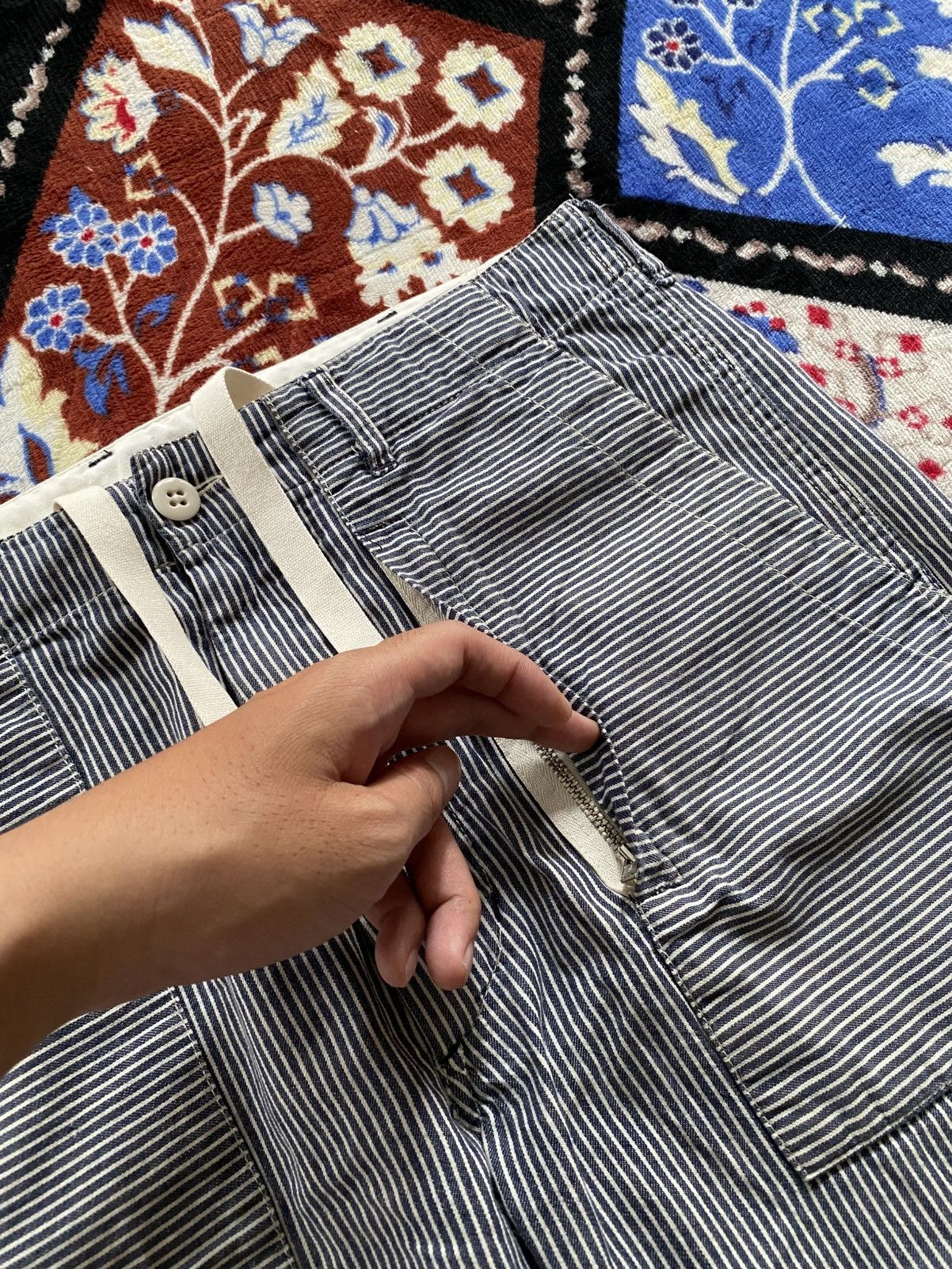 Engineered Garments Engineered Garments Fatigue Hickory Shortpants Size US 30 / EU 46 - 4 Thumbnail