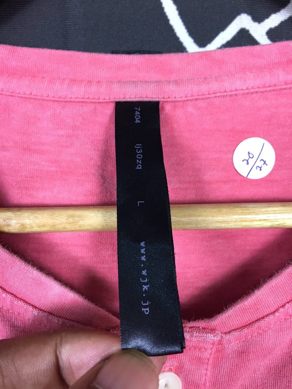 Japanese Brand × wjk Wjk Japanese Avantgarde Cut Edge Basic Plain Henley Neck Tee Size US L / EU 52-54 / 3 - 11 Thumbnail