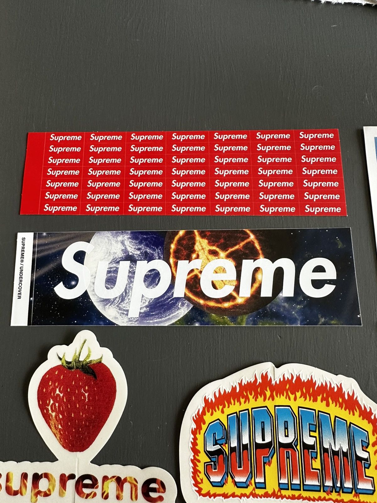 Lot of outlets supreme stickers