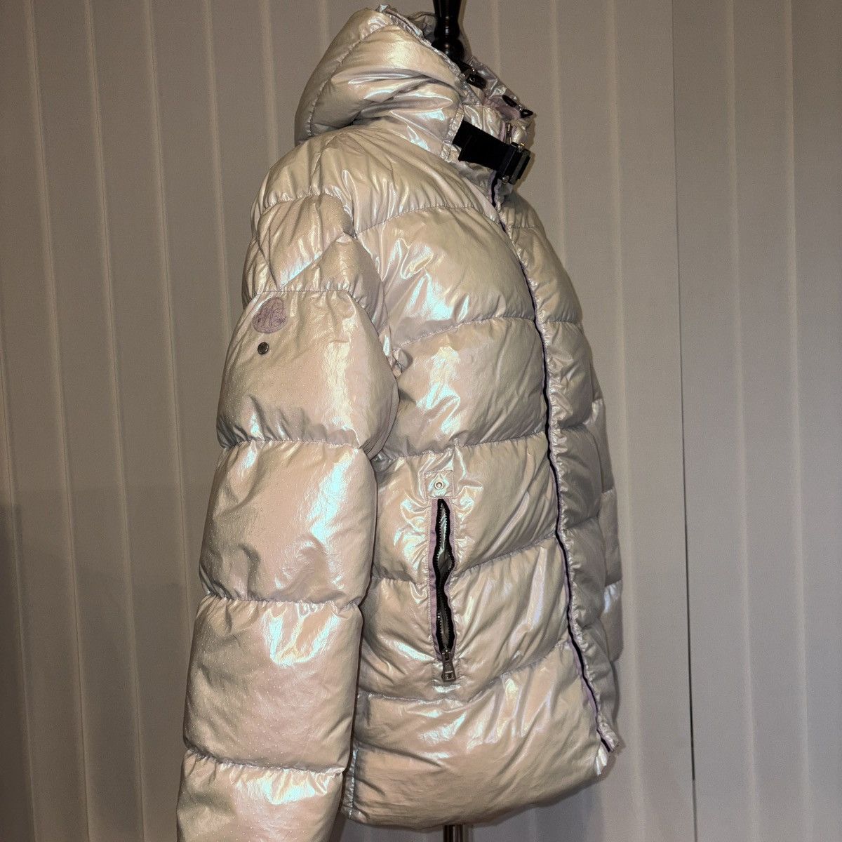 1017 ALYX 9SM × Moncler Rare 1017 alyx 9sm rainbow glossy down jacket Size ONE SIZE - 3 Thumbnail
