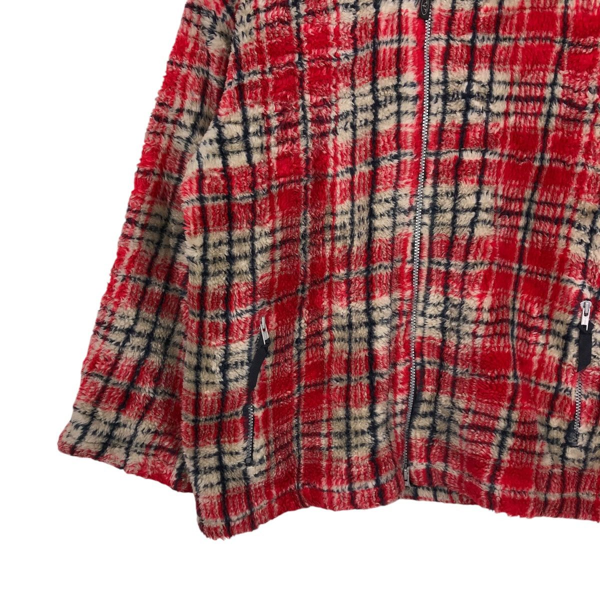 Hysteric Glamour 🔥VINTAGE ZIPPER JACKET FLEECE SHERPA KEARNEY HOUSE TARTAN Size US L / EU 52-54 / 3 - 6 Thumbnail