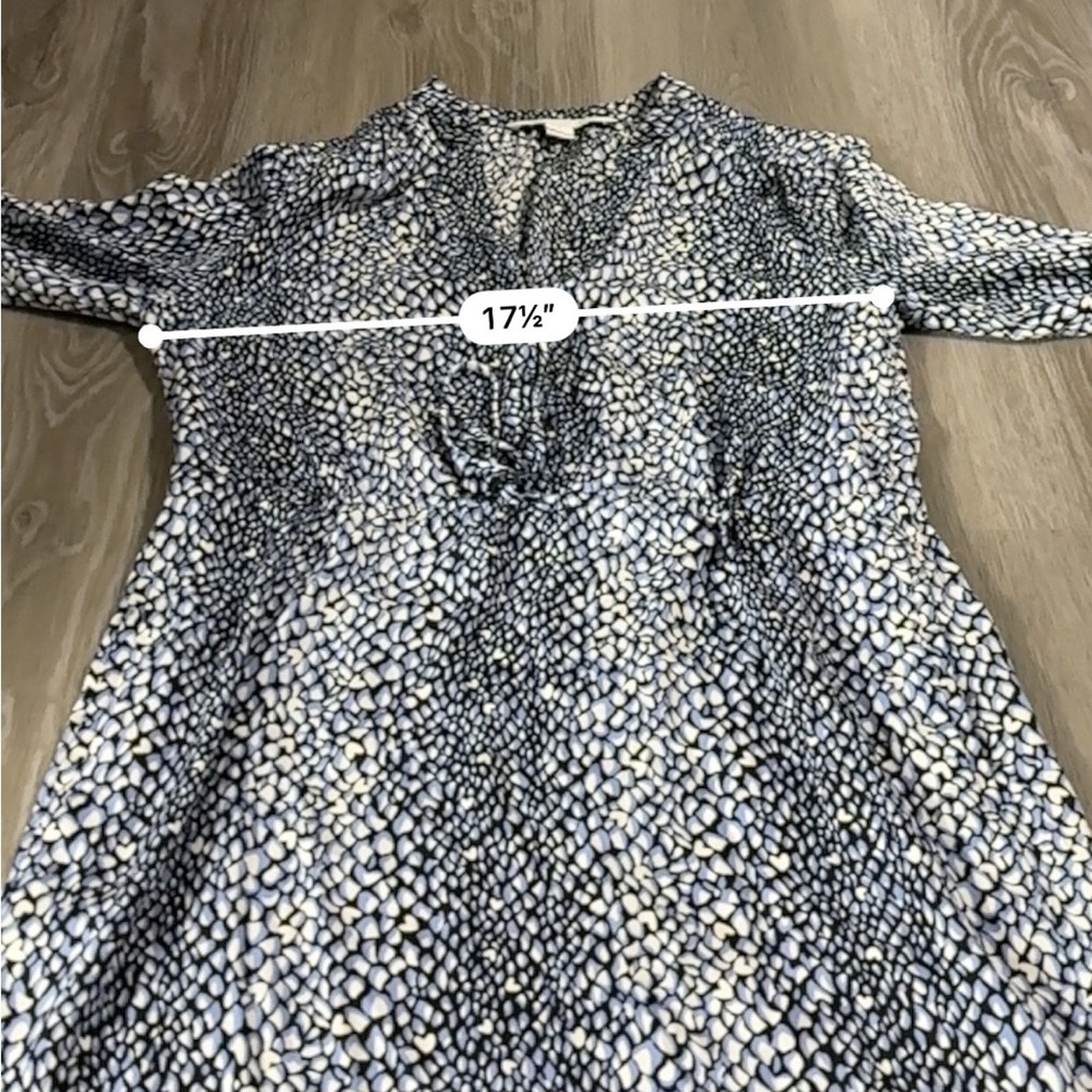 Diane von Furstenberg Diane Von Furstenberg Freya Silk Blend Shirt Dress Sz 6 Size M / US 6-8 / IT 42-44 - 12 Thumbnail