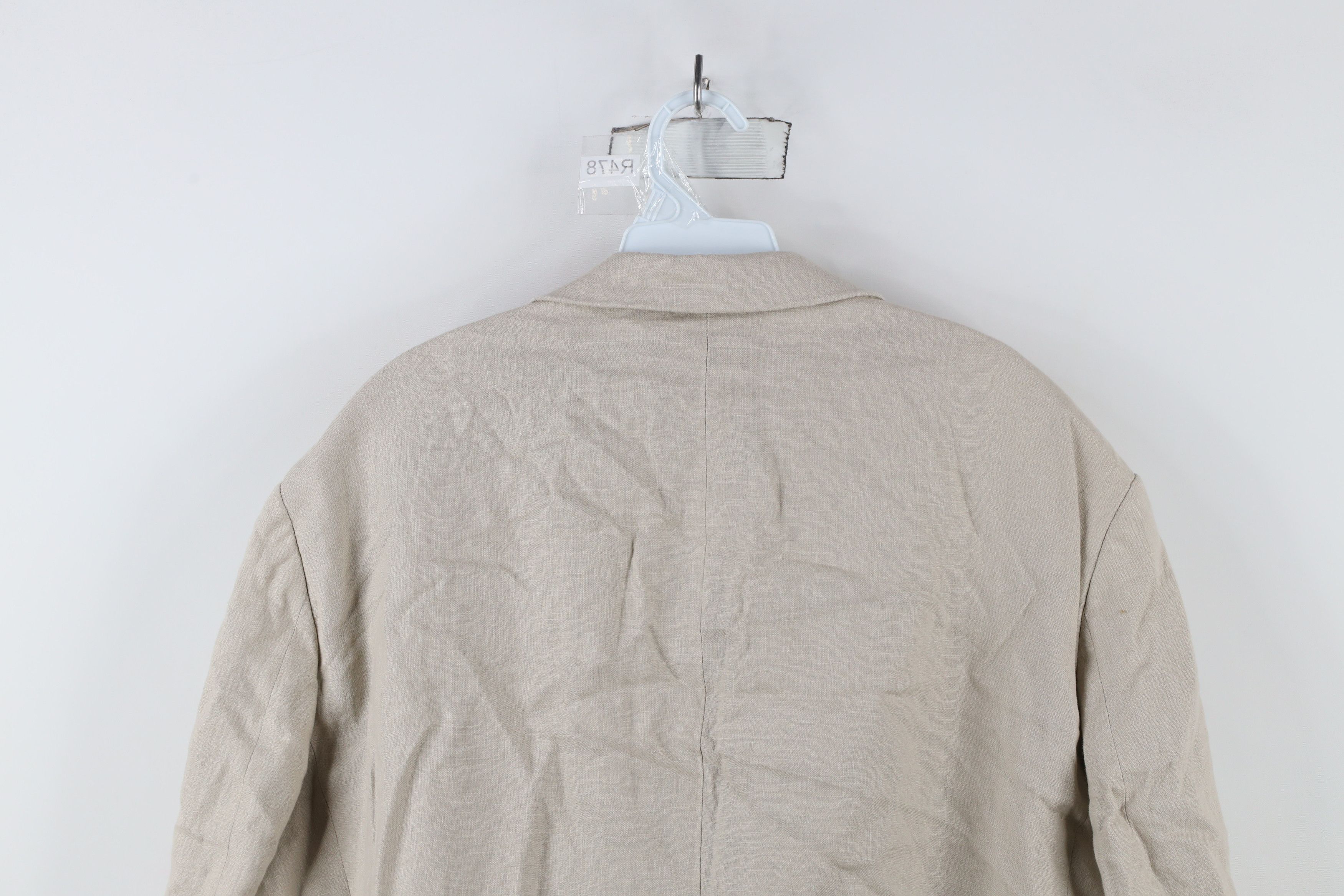 Ralph Lauren × Vintage Vintage Ralph Lauren Blazer Sport Coat Suit Jacket Beige Size US XL / EU 56 / 4 - 14 Thumbnail