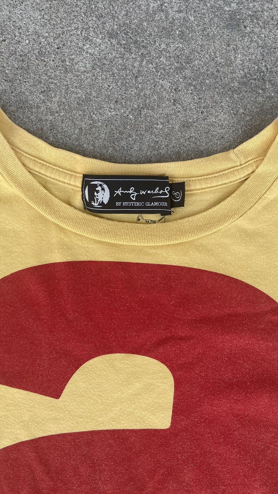 Andy Warhol × Hysteric Glamour Hysteric Glamour T-shirt by Andy Warhol Size US S / EU 44-46 / 1 - 3 Thumbnail
