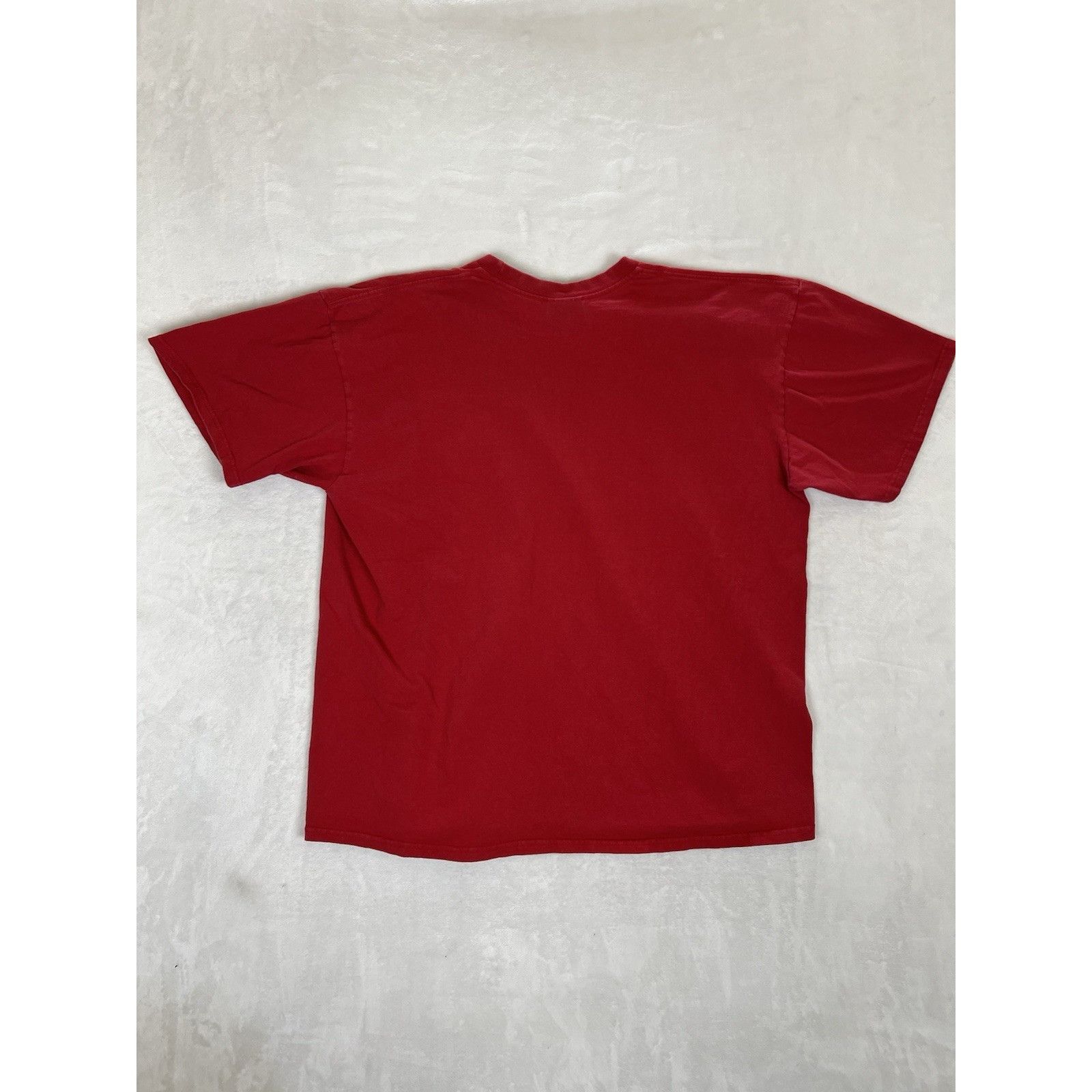 Nike Vintage Nike T-Shirt Red Blank Essential Embroidered Logo Y2 Size US XL / EU 56 / 4 - 7 Thumbnail