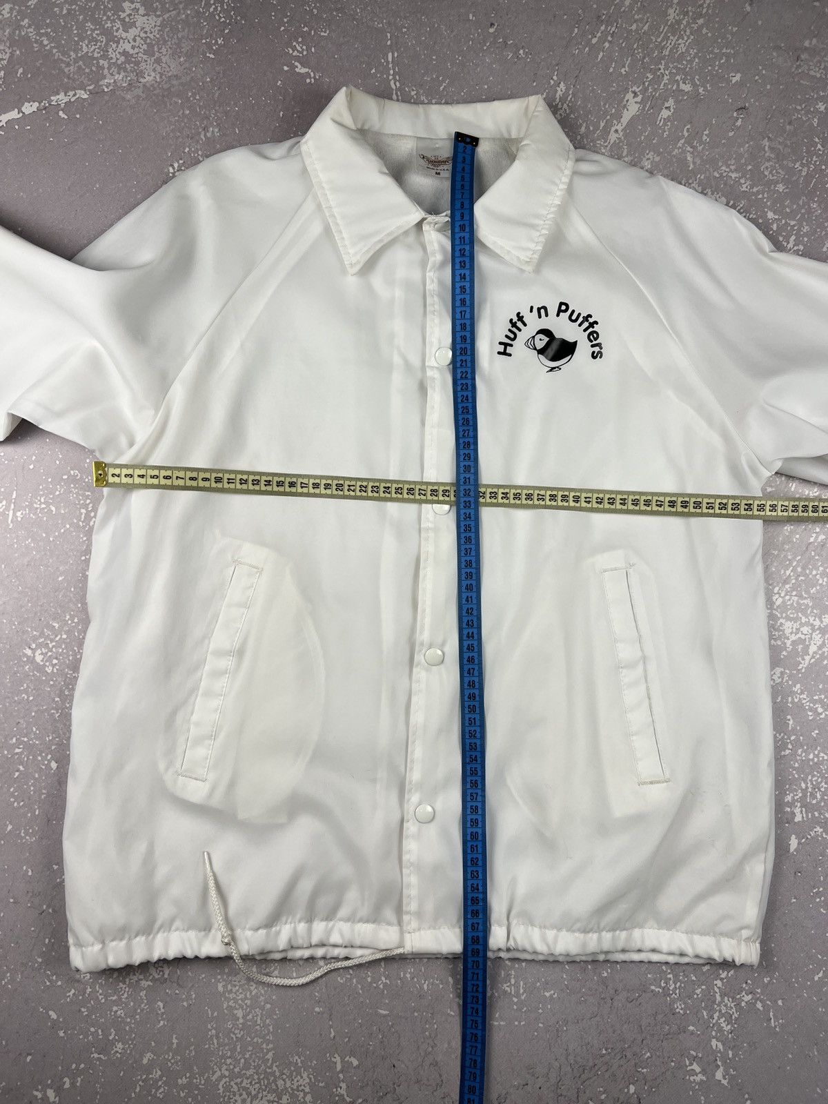 Auburn Sportswear 80s 90s Vintage Auburn Huff&Puffers Made in Usa Coach Jacket Size US M / EU 48-50 / 2 - 10 Thumbnail