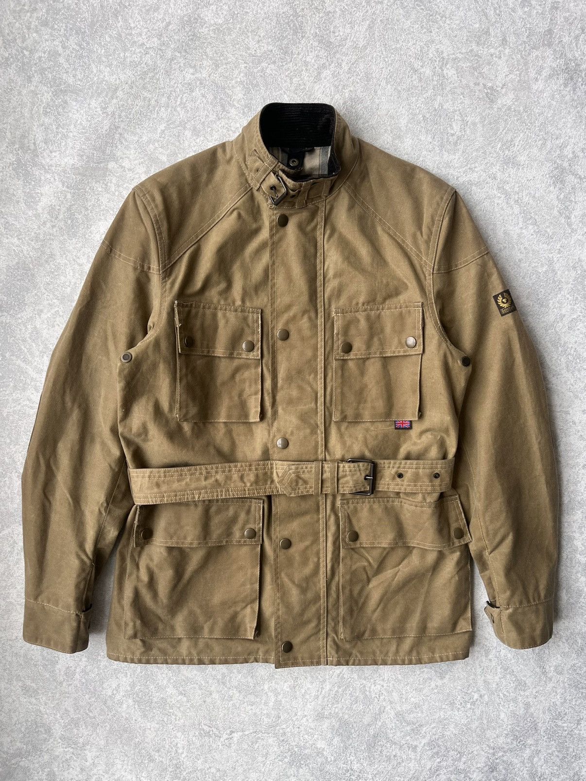 Belstaff Vintage Belstaff Gold Label Roadmaster Waxed Jacket Size US M / EU 48-50 / 2 - 2 Thumbnail