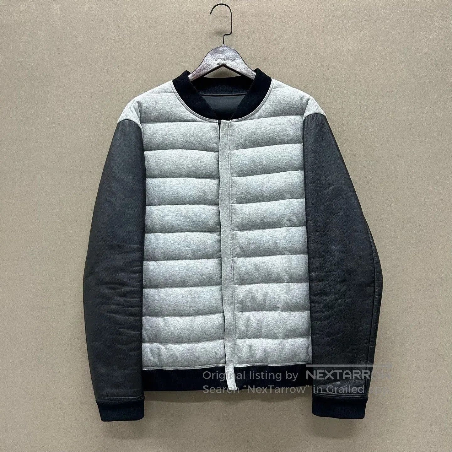 valentino color-blocked quilted jacket.