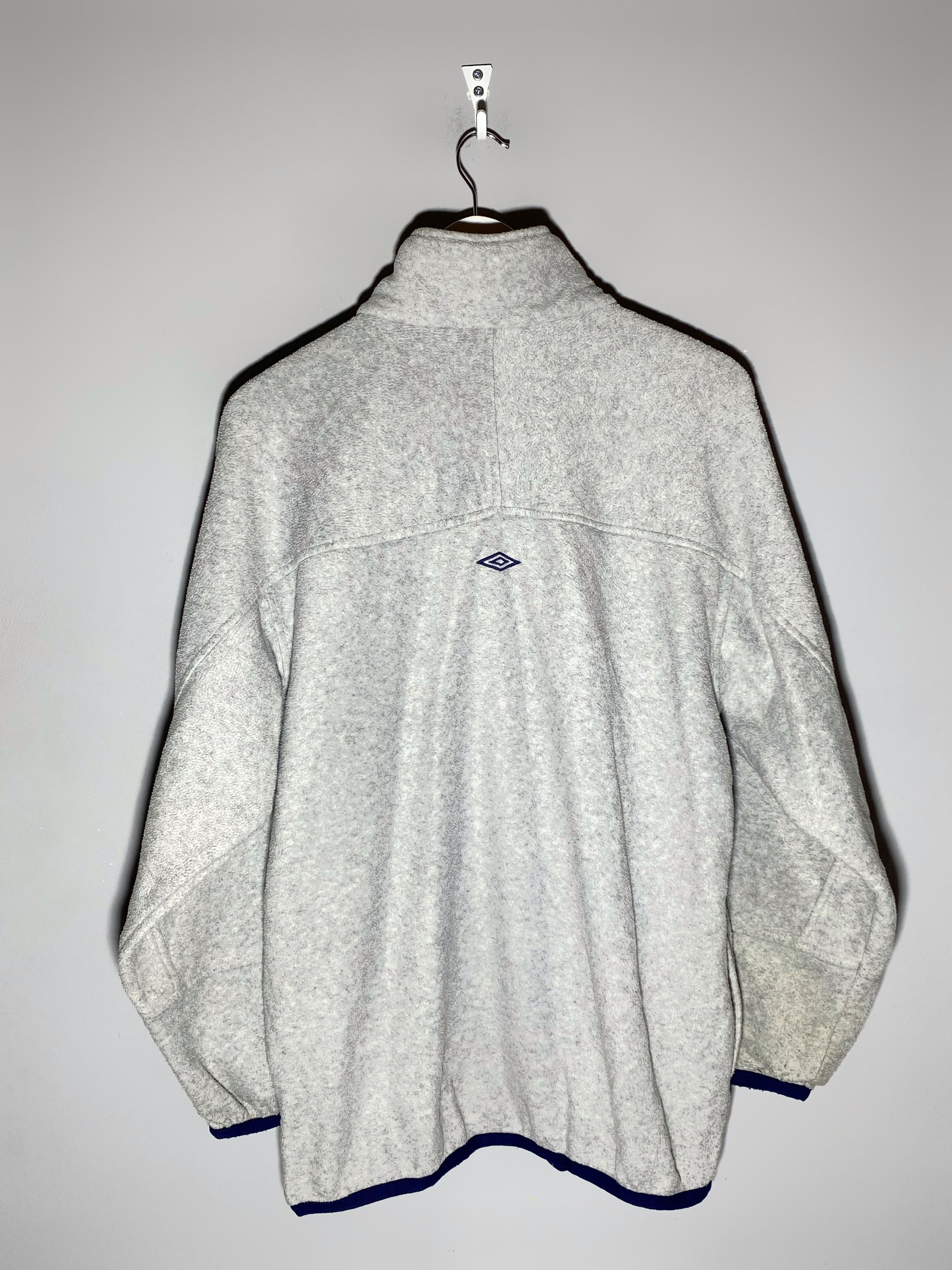 Umbro Vintage 90s Umbro Chelsea FC Fleece Pullover Sweater 1/4 zip Size US M / EU 48-50 / 2 - 2 Thumbnail