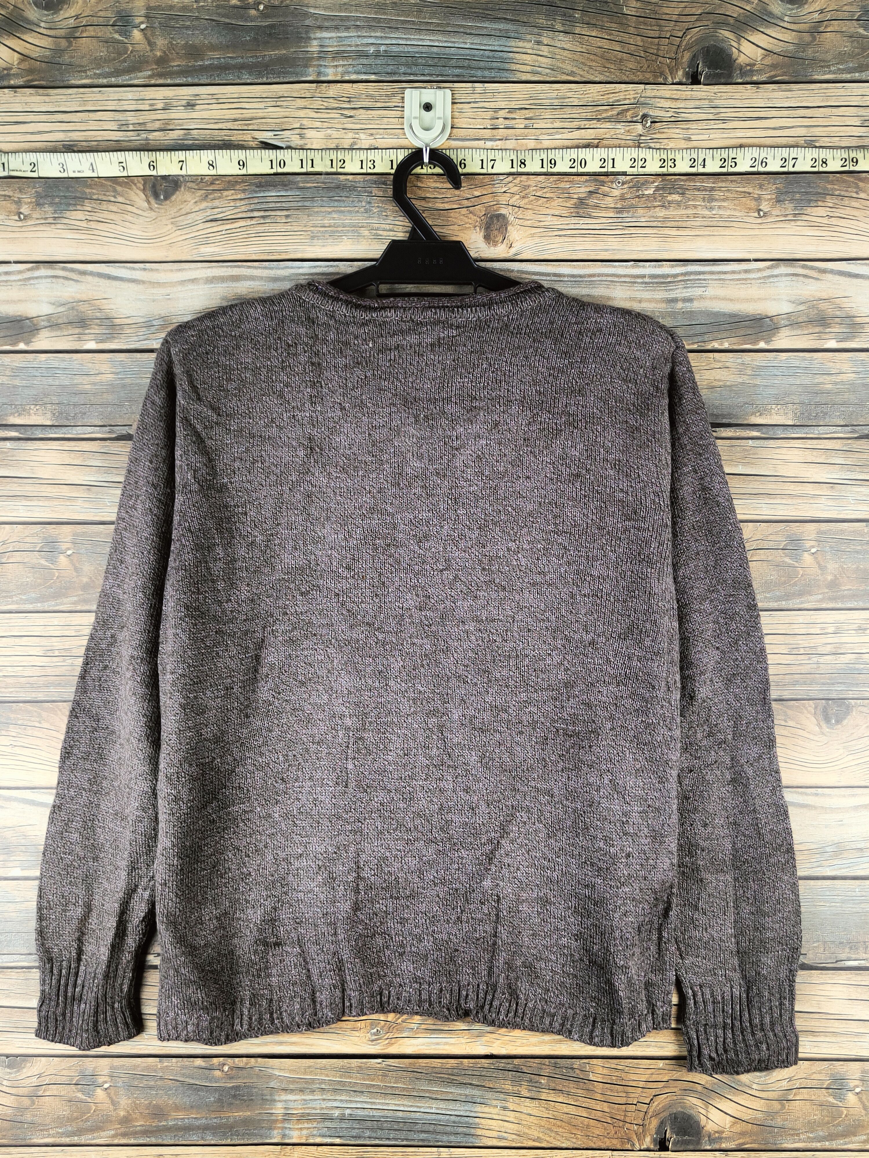 Homespun Knitwear DL Pursuit de Ideal Brown Knitwear Cardigan #46-942 Size M / US 6-8 / IT 42-44 - 7 Thumbnail