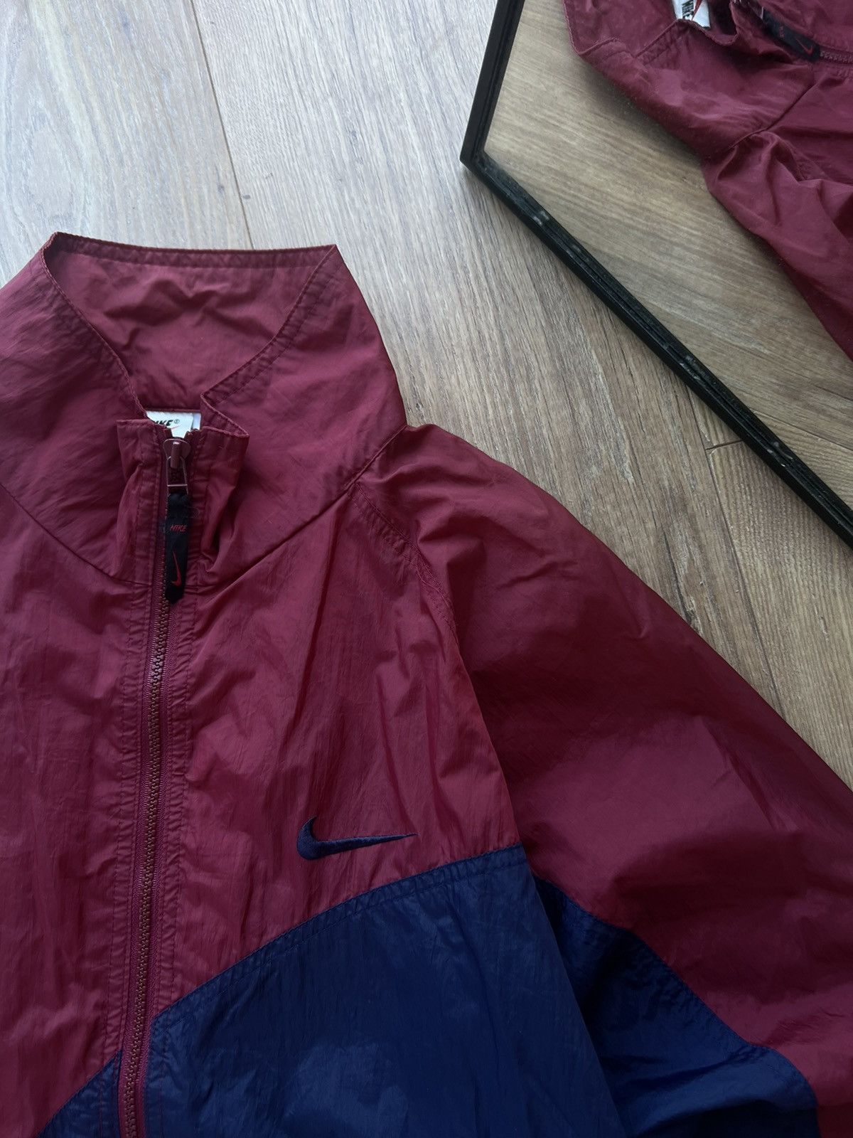 Nike 00’s NIKE SWOOSH LOGO Y2K TRACK JACKET GORPCORE Size US M / EU 48-50 / 2 - 5 Thumbnail