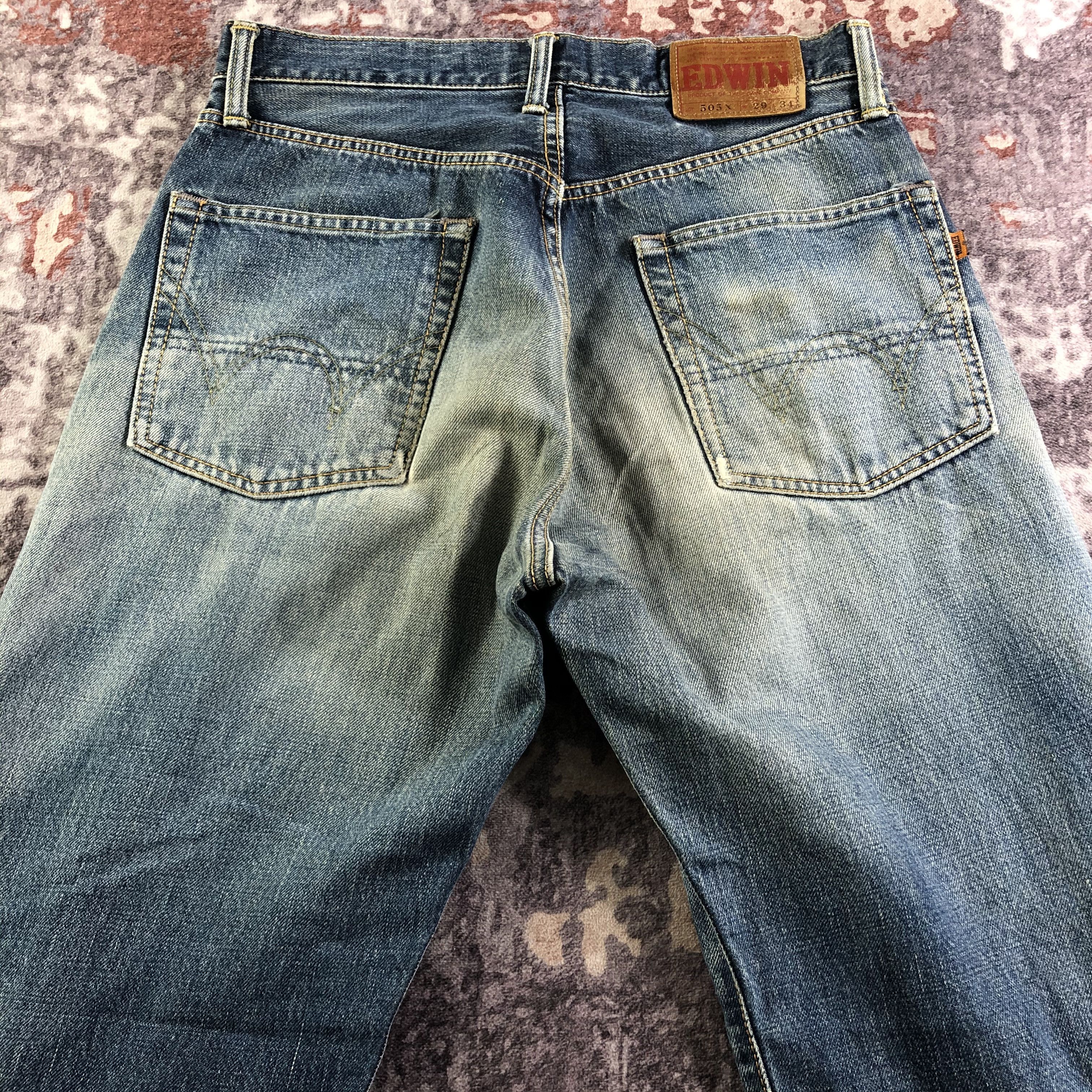 Edwin Vintage Edwin 505 Selvedge Jeans-JM3623 Size US 30 / EU 46 - 5 Thumbnail