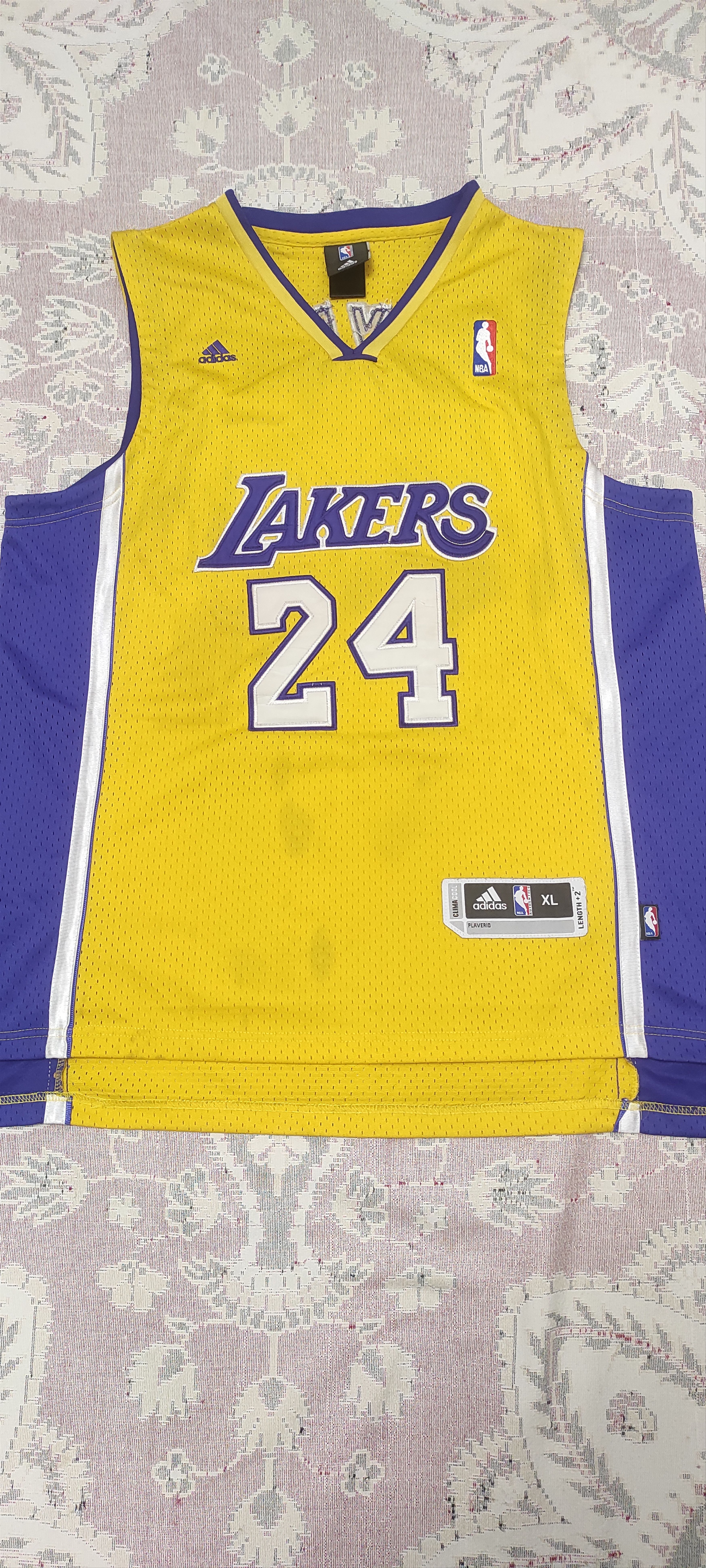 Adidas Kobe Bryant Los Angeles Lakers JERSEY Size US XL / EU 56 / 4 - 1 Thumbnail