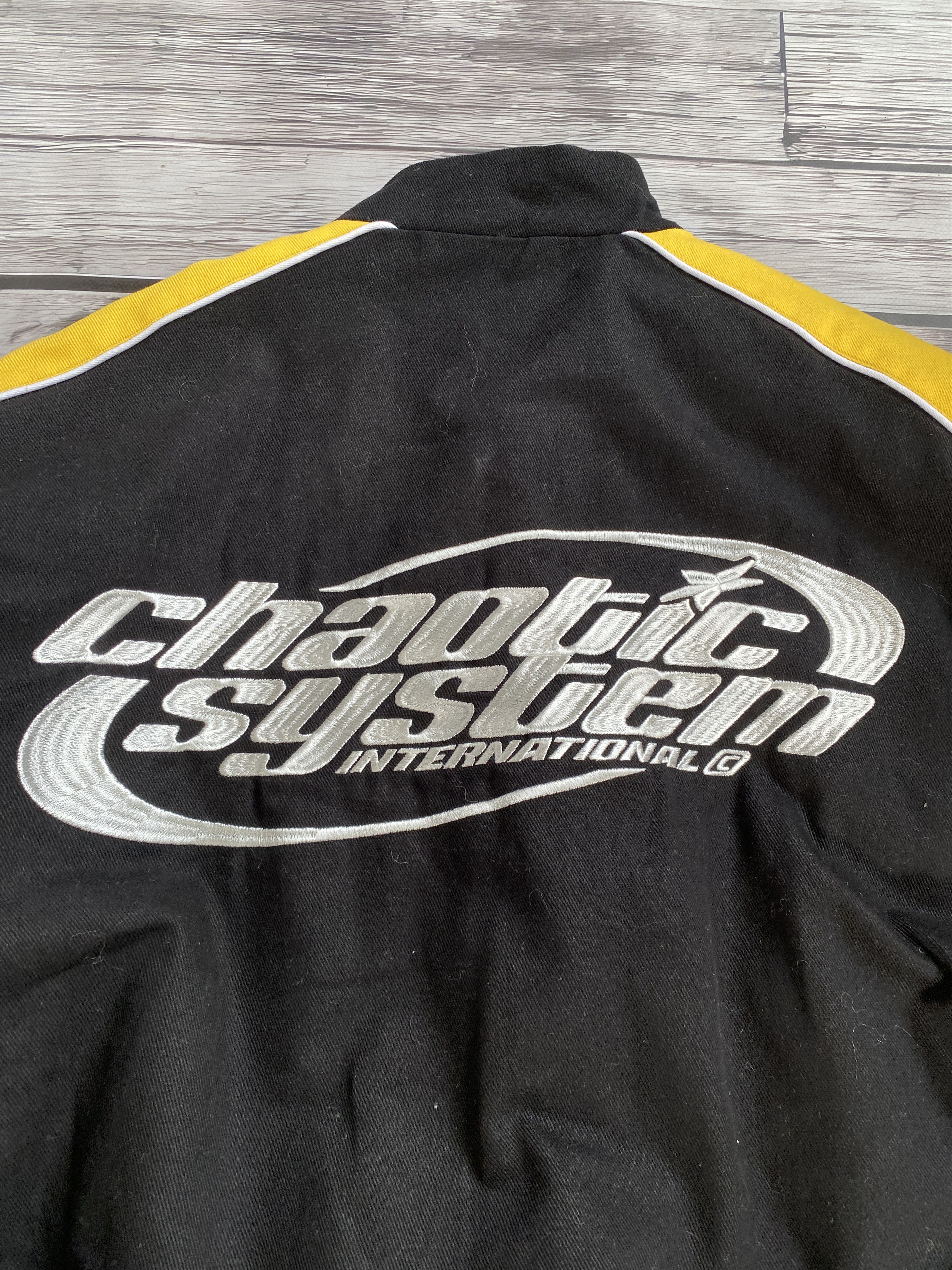 Japanese Brand × Yohji Yamamoto VINTAGE SEXY YOJHI YAMAMOTO STYLE RACING BOMBER JACKET Size US L / EU 52-54 / 3 - 10 Thumbnail