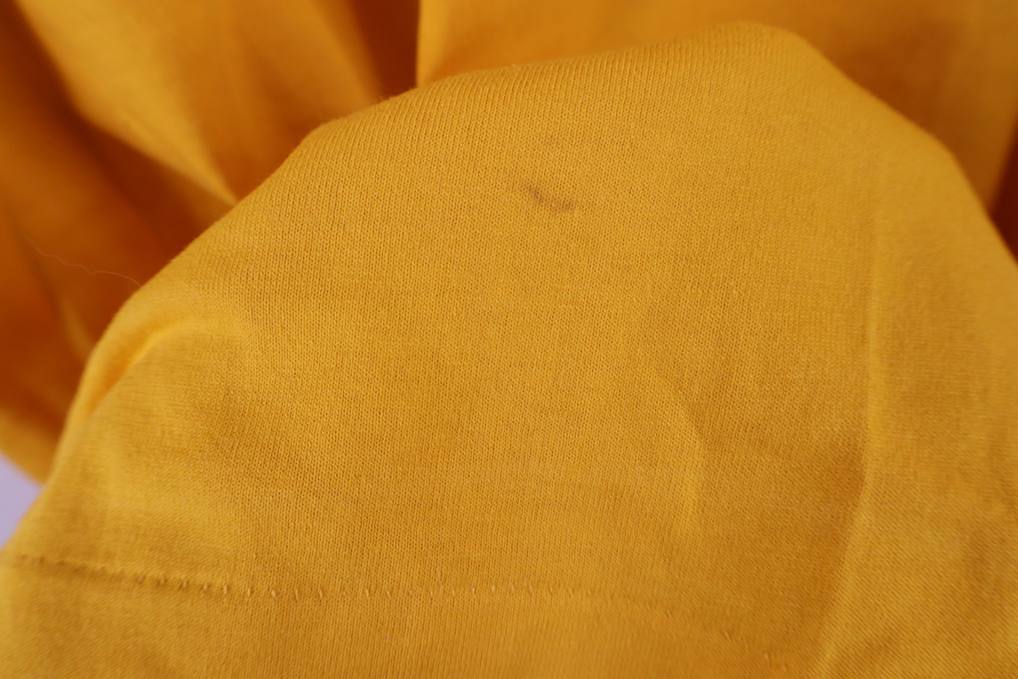 Vintage Vintage 90s Streetwear Short Sleeve T-Shirt Yellow USA Size US XXL / EU 58 / 5 - 5 Thumbnail
