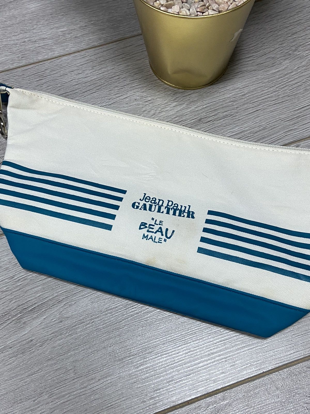 Jean Paul Gaultier Jean Paul Gaultier Le Beau Male cosmetic pouch bag Size ONE SIZE - 2 Thumbnail