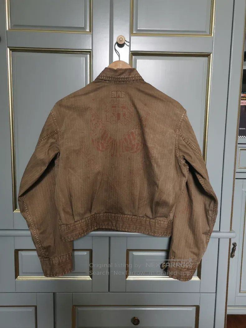 RRL Ralph Lauren RRL Ralph Lauren Cafe-colored printed short jacket Size US M / EU 48-50 / 2 - 2 Thumbnail