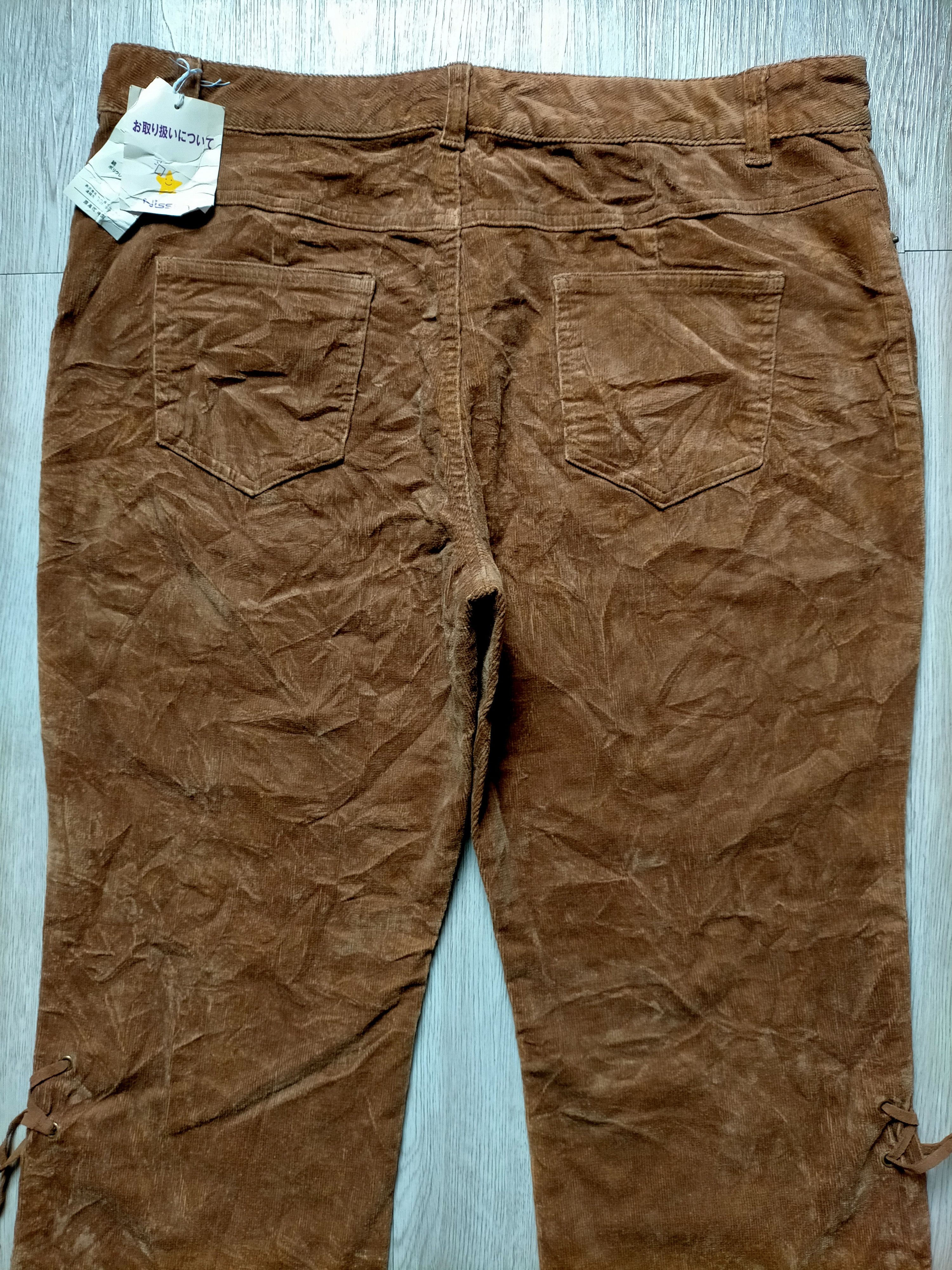 Hysteric Glamour Livre Claire Flare Coudroy Punk style Pants Size US 35 - 9 Thumbnail