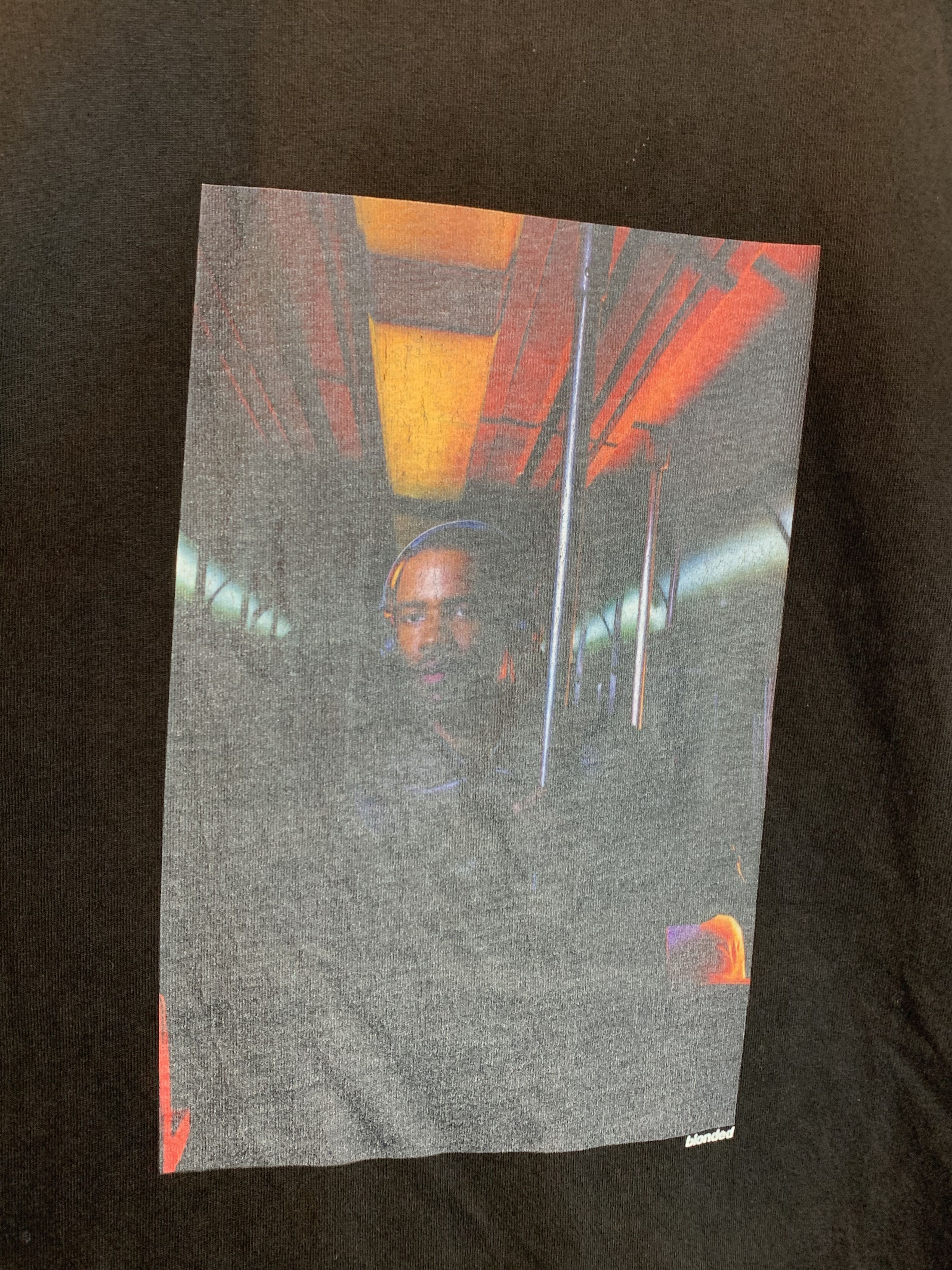 Frank Ocean *RARE* Blonded Frank Ocean Subway Photo Tour Art T-Shirt - L Size US L / EU 52-54 / 3 - 2 Thumbnail