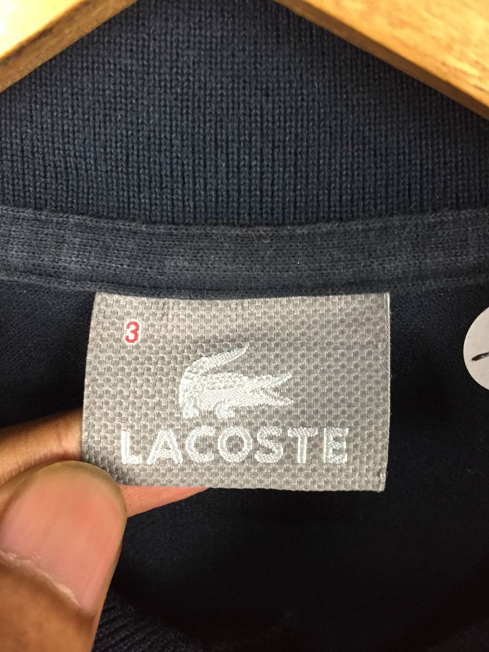 Lacoste Vtg Lacoste Made In Japan Embroidered Logo Polo Shirt Size US S / EU 44-46 / 1 - 9 Thumbnail