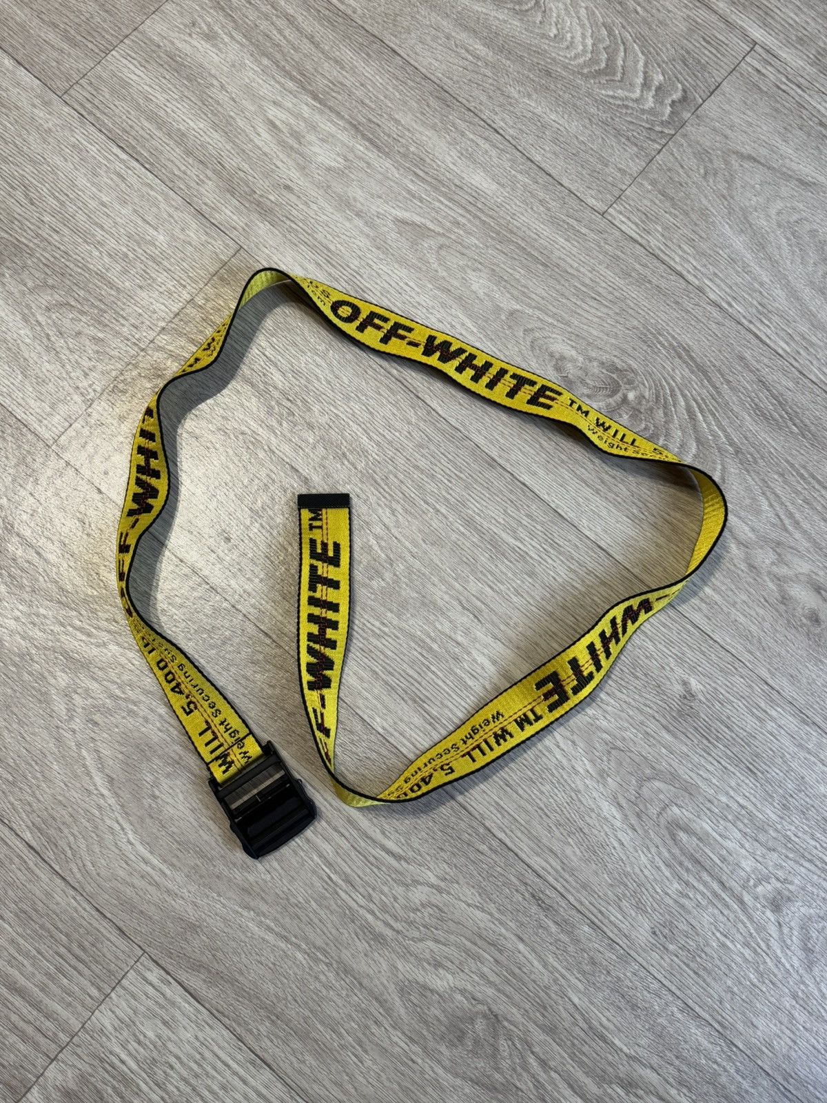 Off-White 🔷Off-White Industrial Belt🔷 Size ONE SIZE - 1 Thumbnail