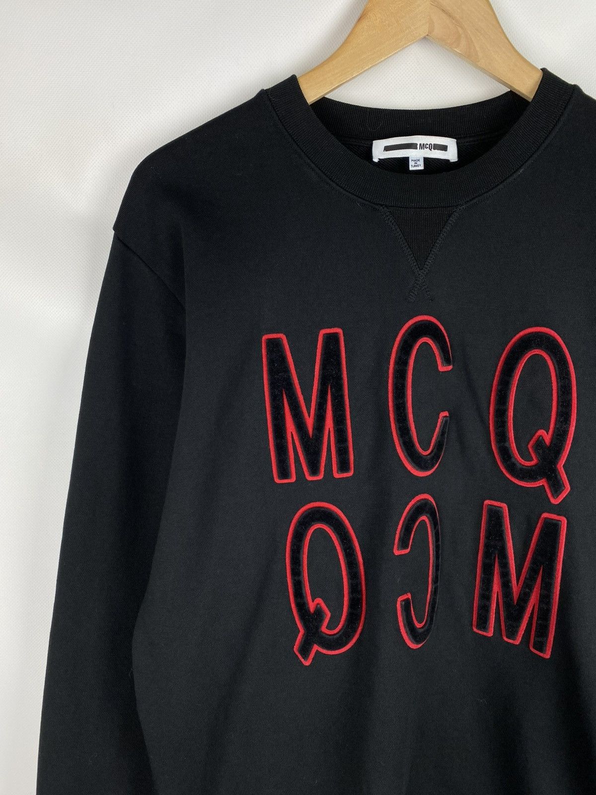 Alexander McQueen × MCQ MCQ Alexander McQueen men’s big logo sweatshirt pullover Size US M / EU 48-50 / 2 - 4 Thumbnail