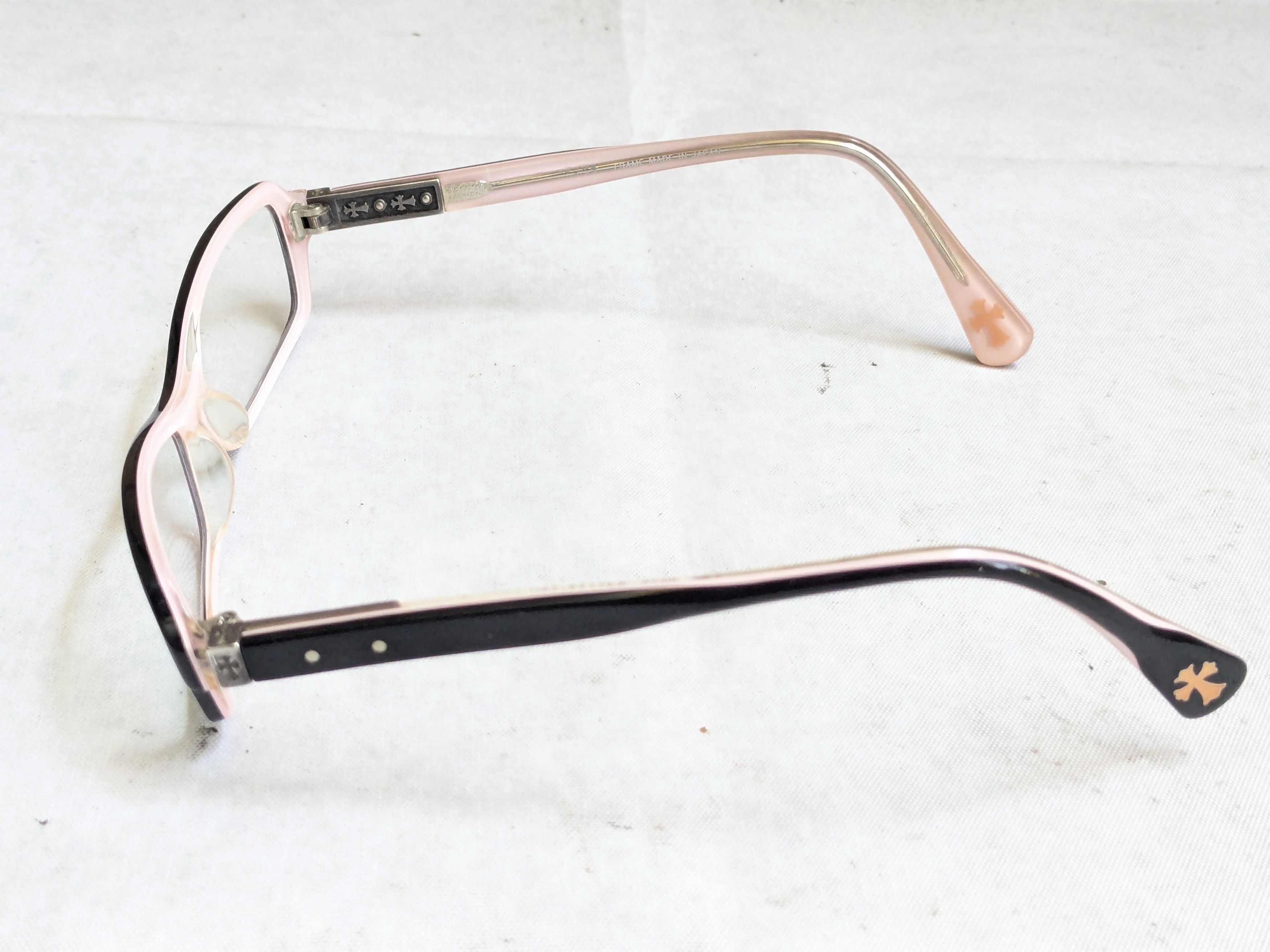 Chrome Hearts Chrome Hearts Cooze Eyeglasses Pink Black Cross Size ONE SIZE - 7 Thumbnail